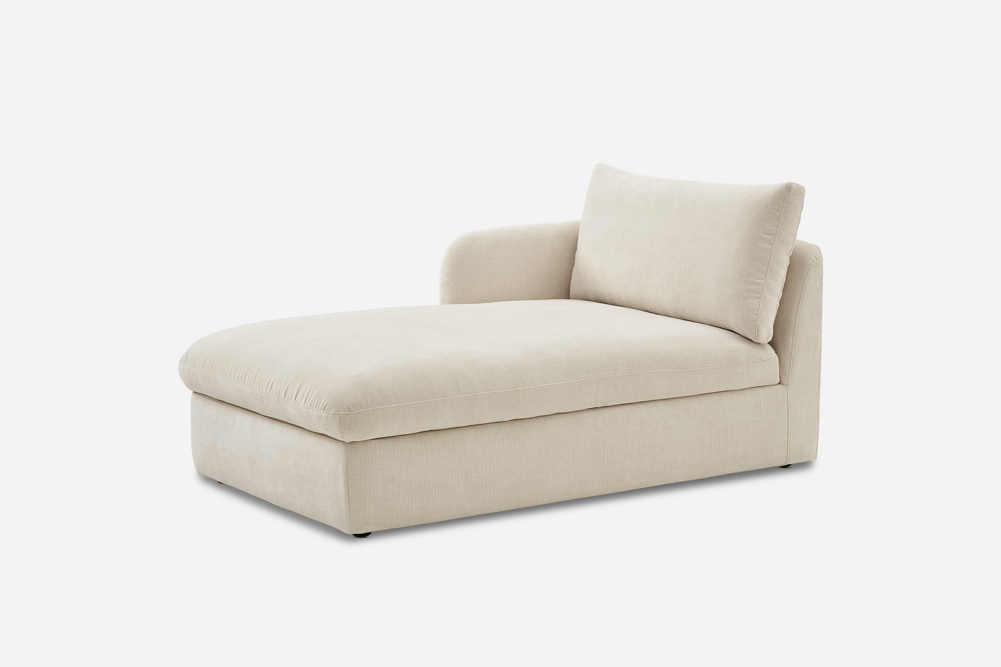 Ollie Storage Left Arm Chaise 8