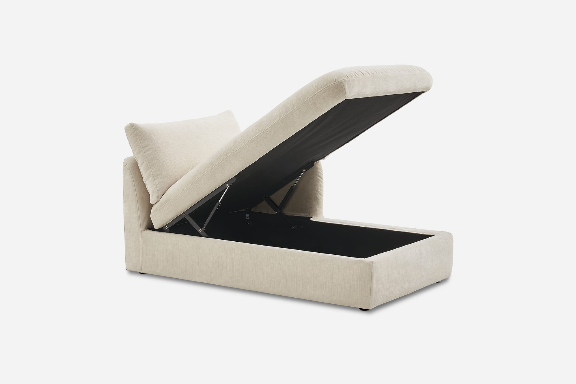 Ollie Storage Right Arm Chaise 1