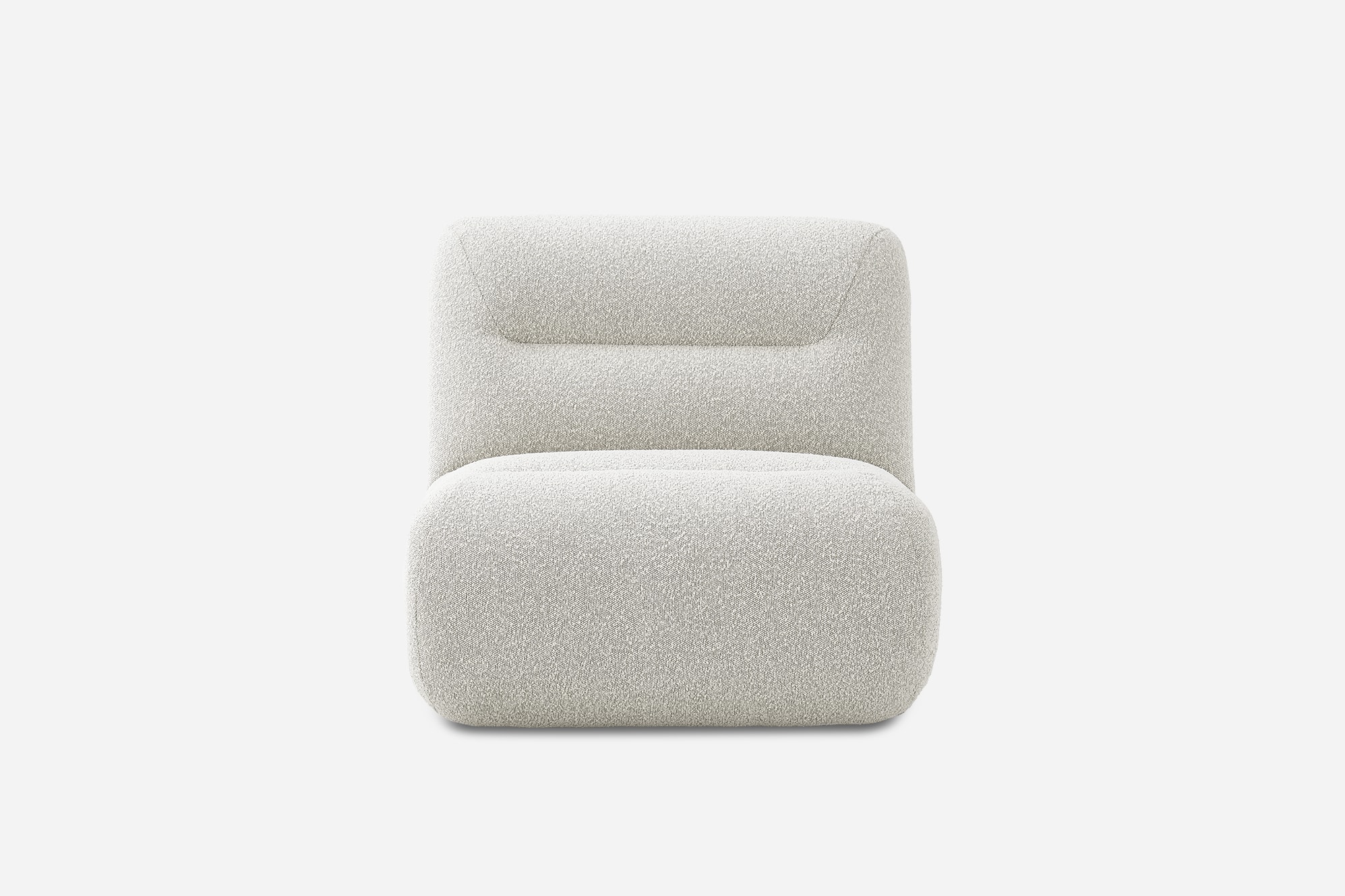 Tovi Performance Boucle Armless Sofa 2