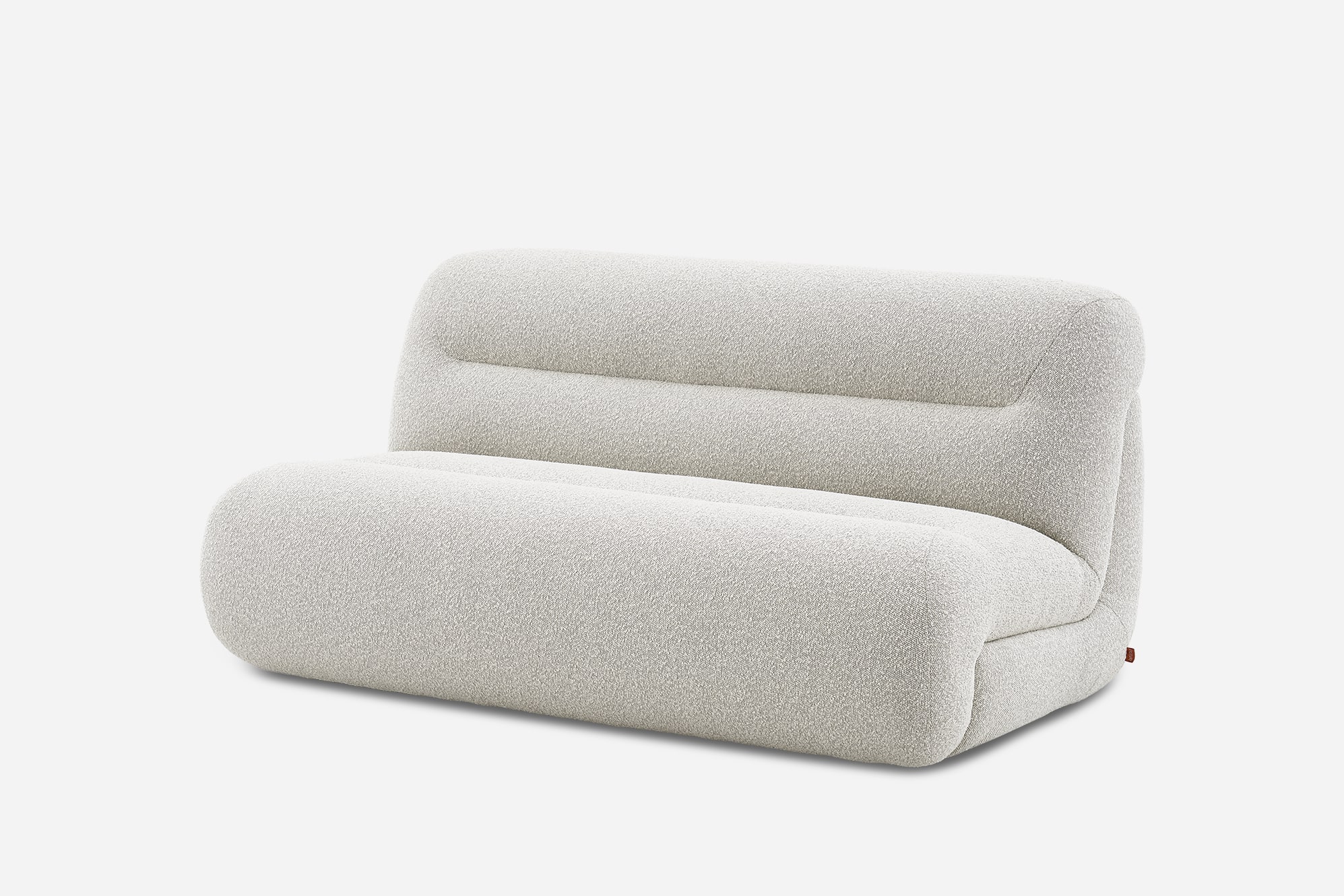 Tovi Performance Boucle 2 Seater Armless Sofa 8
