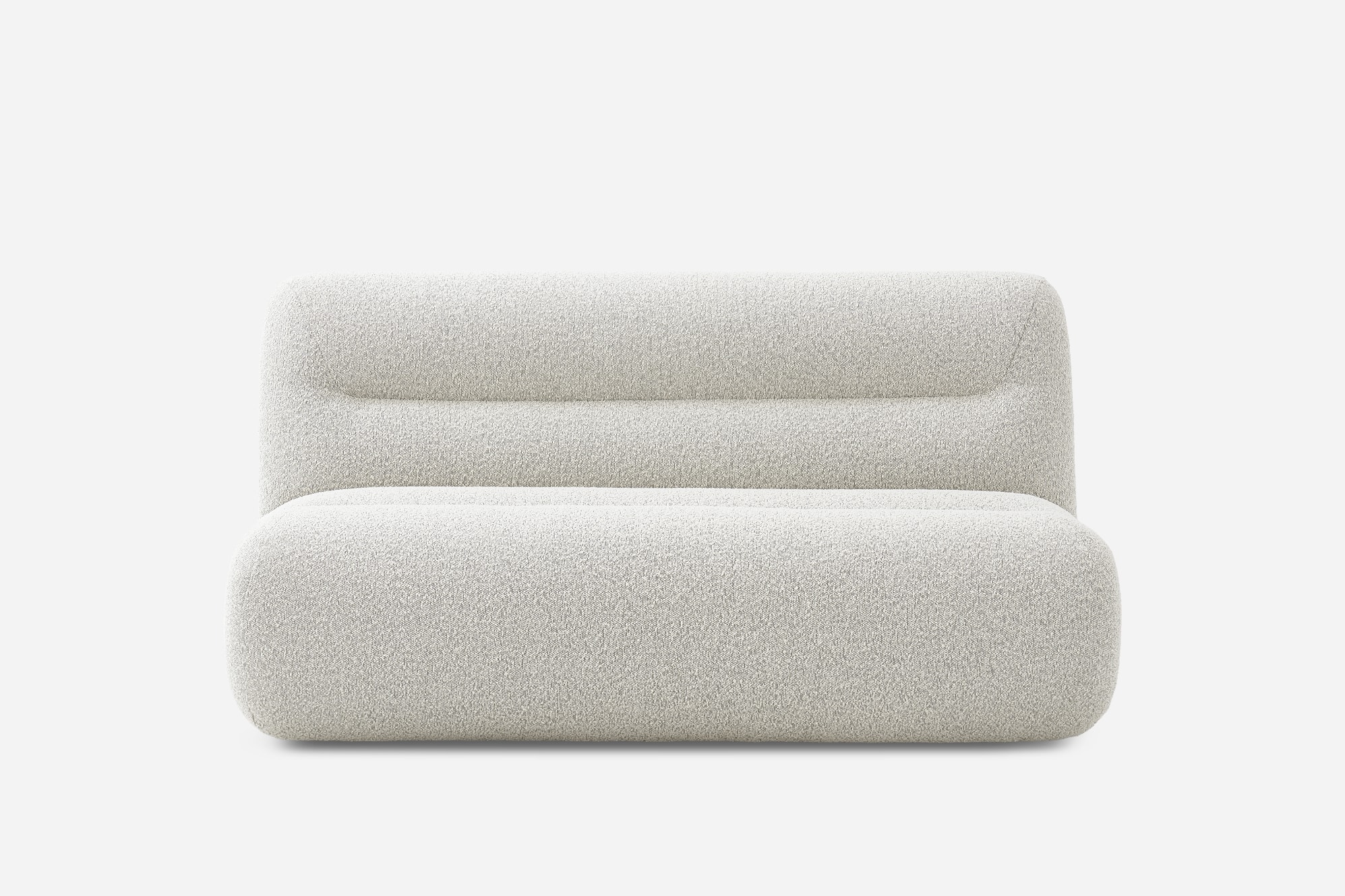 Tovi Performance Boucle 2 Seater Armless Sofa 2