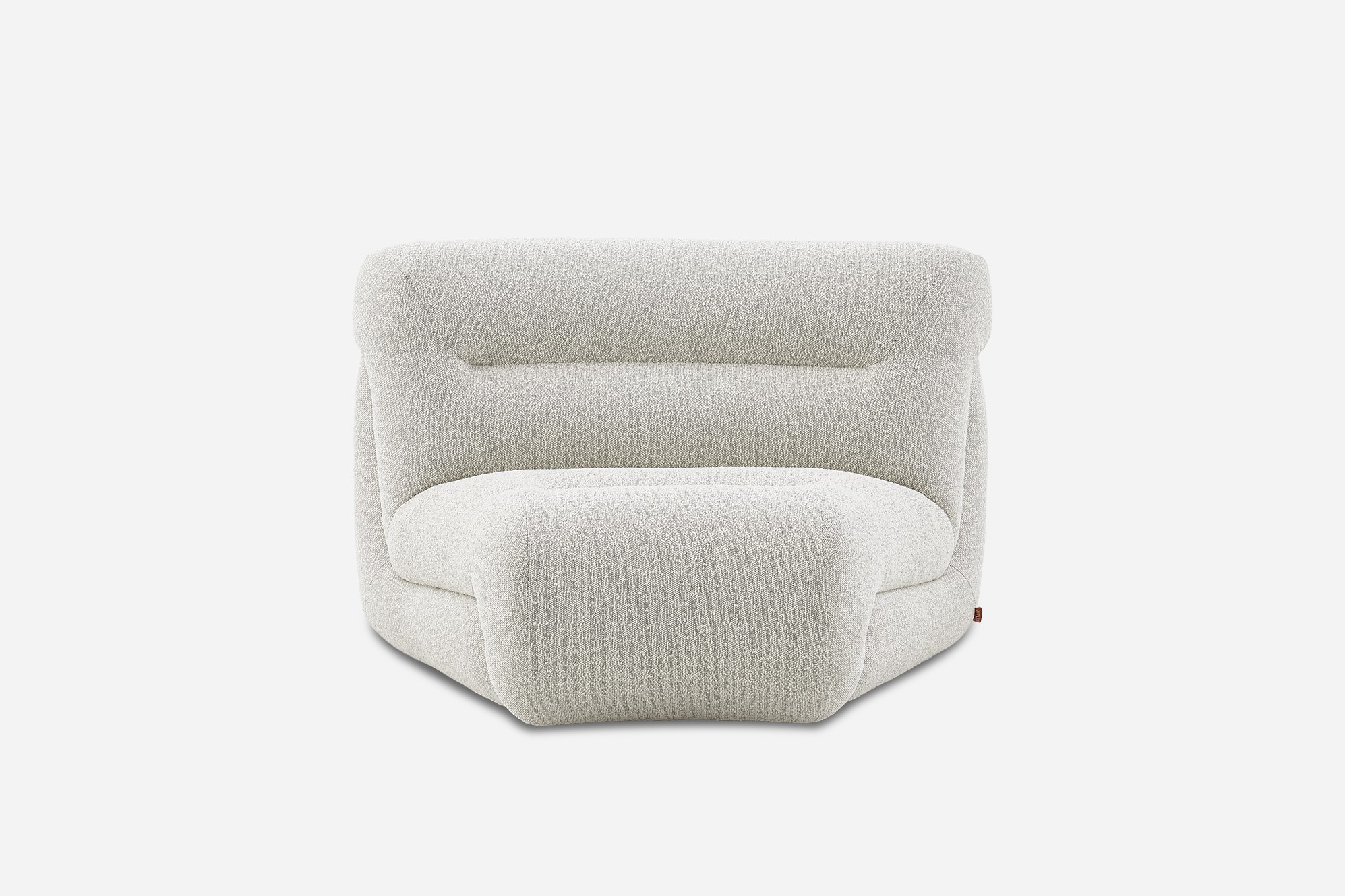 Tovi Performance Boucle Wedge Sofa 0