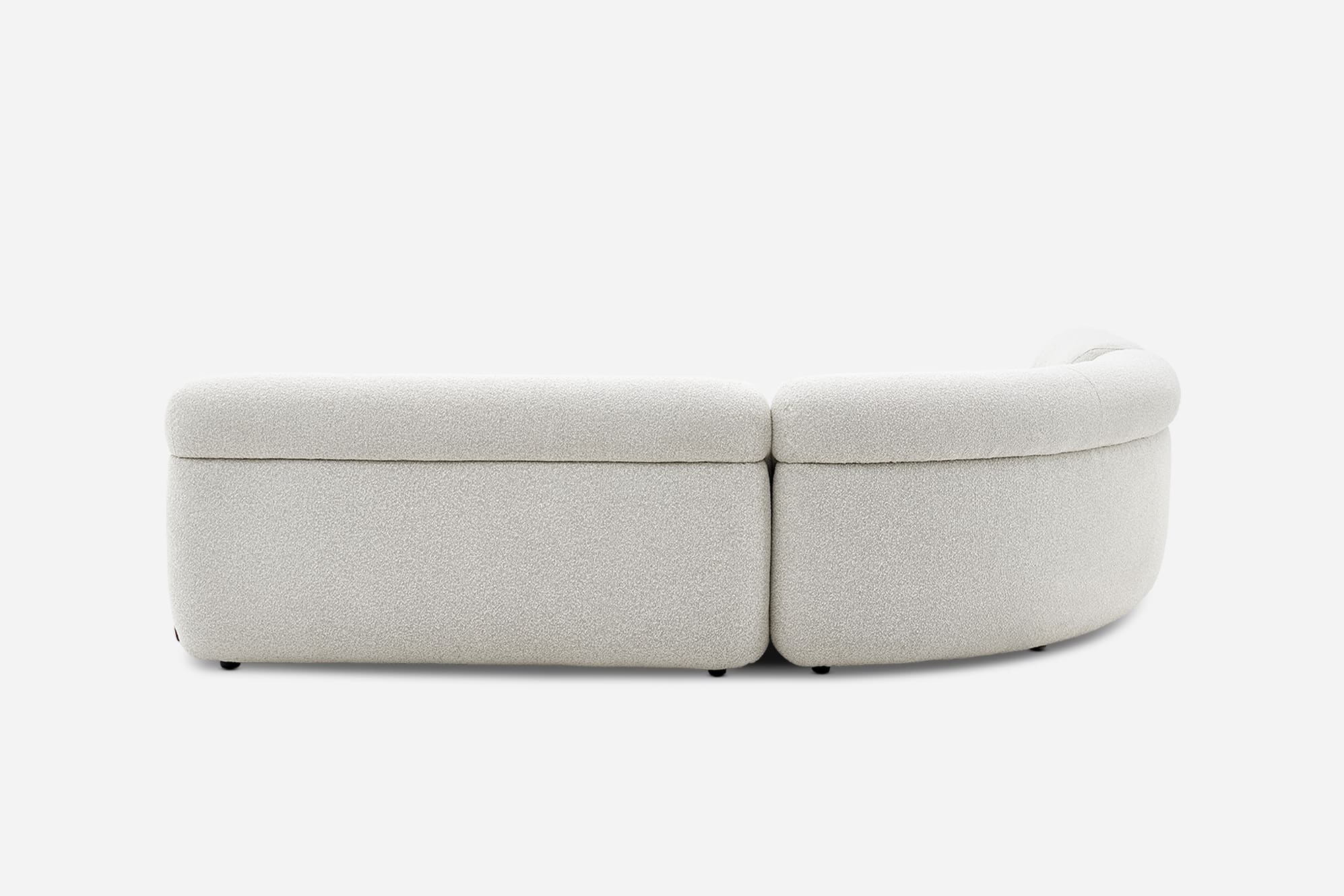 Tovi Performance Boucle 3-Piece Chaise Sectional Sofa 12