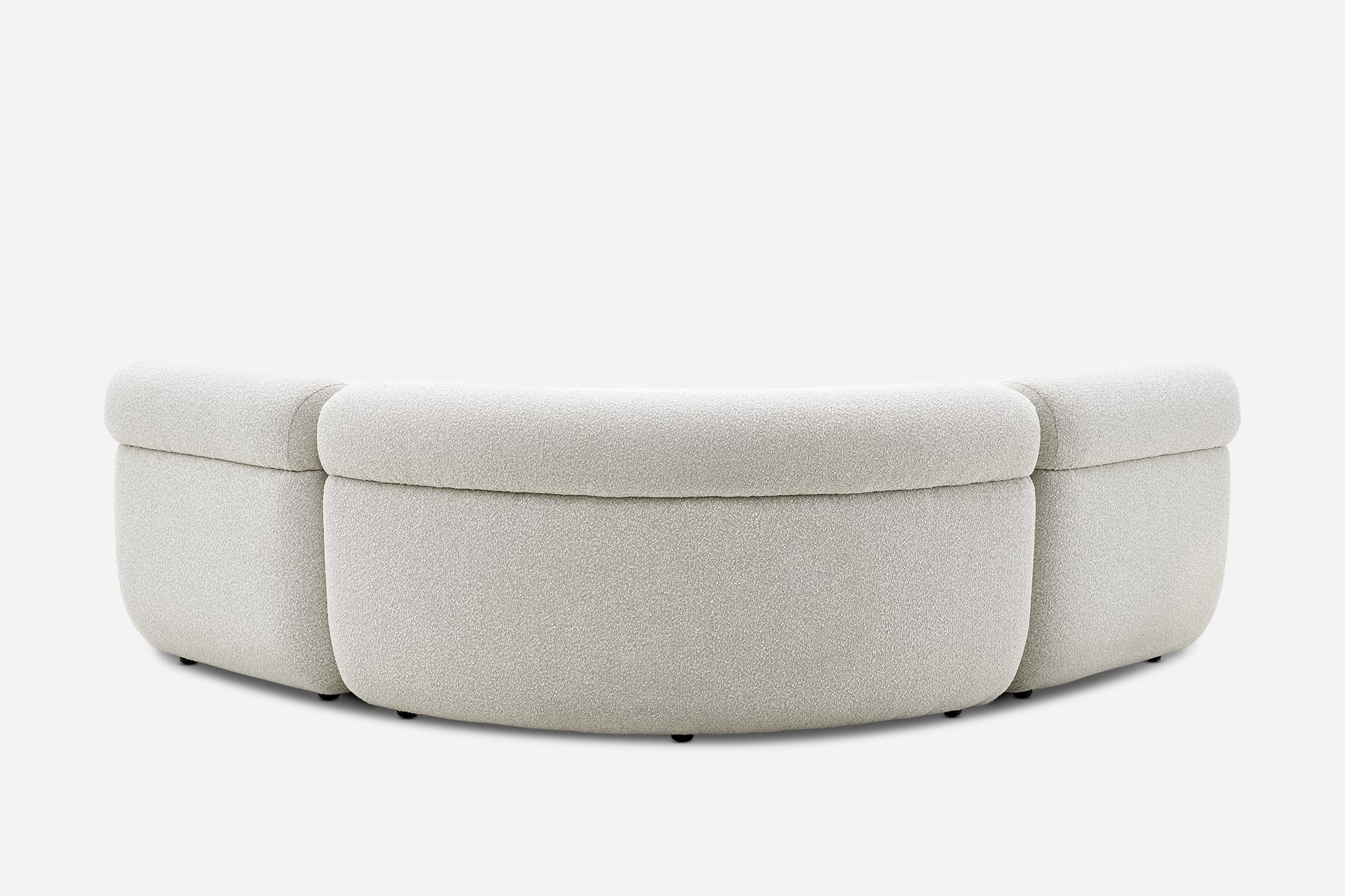 Tovi Performance Boucle 3-Piece Sectional Sofa 12