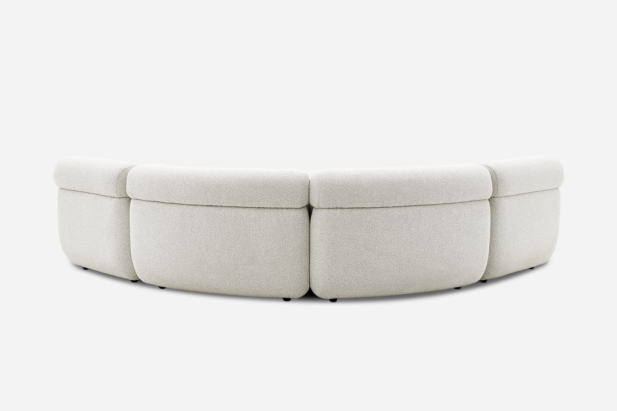 Tovi Performance Boucle 4-Piece Sectional Sofa 12