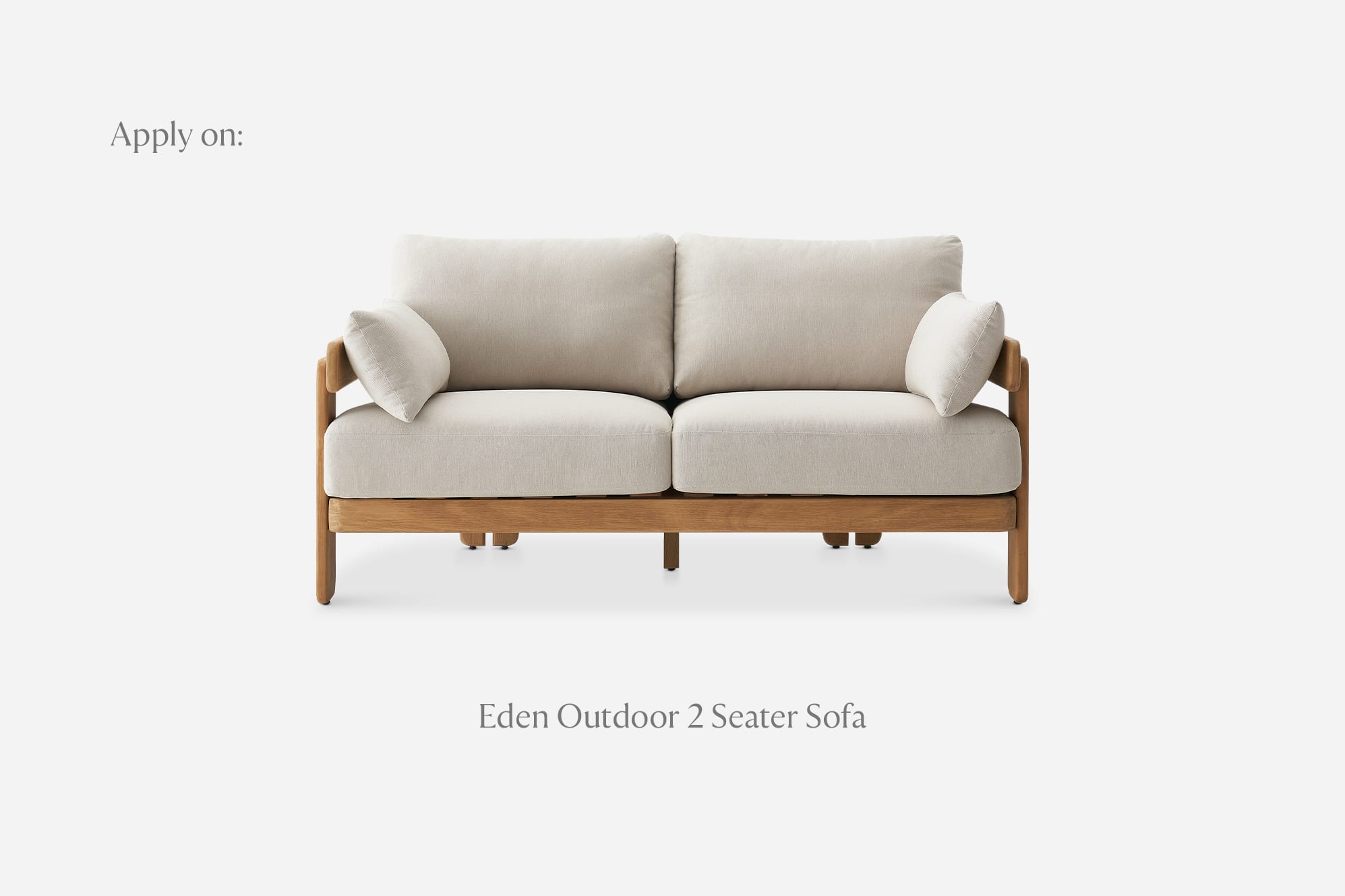 Eden Outdoor Loveseat Cover 4
