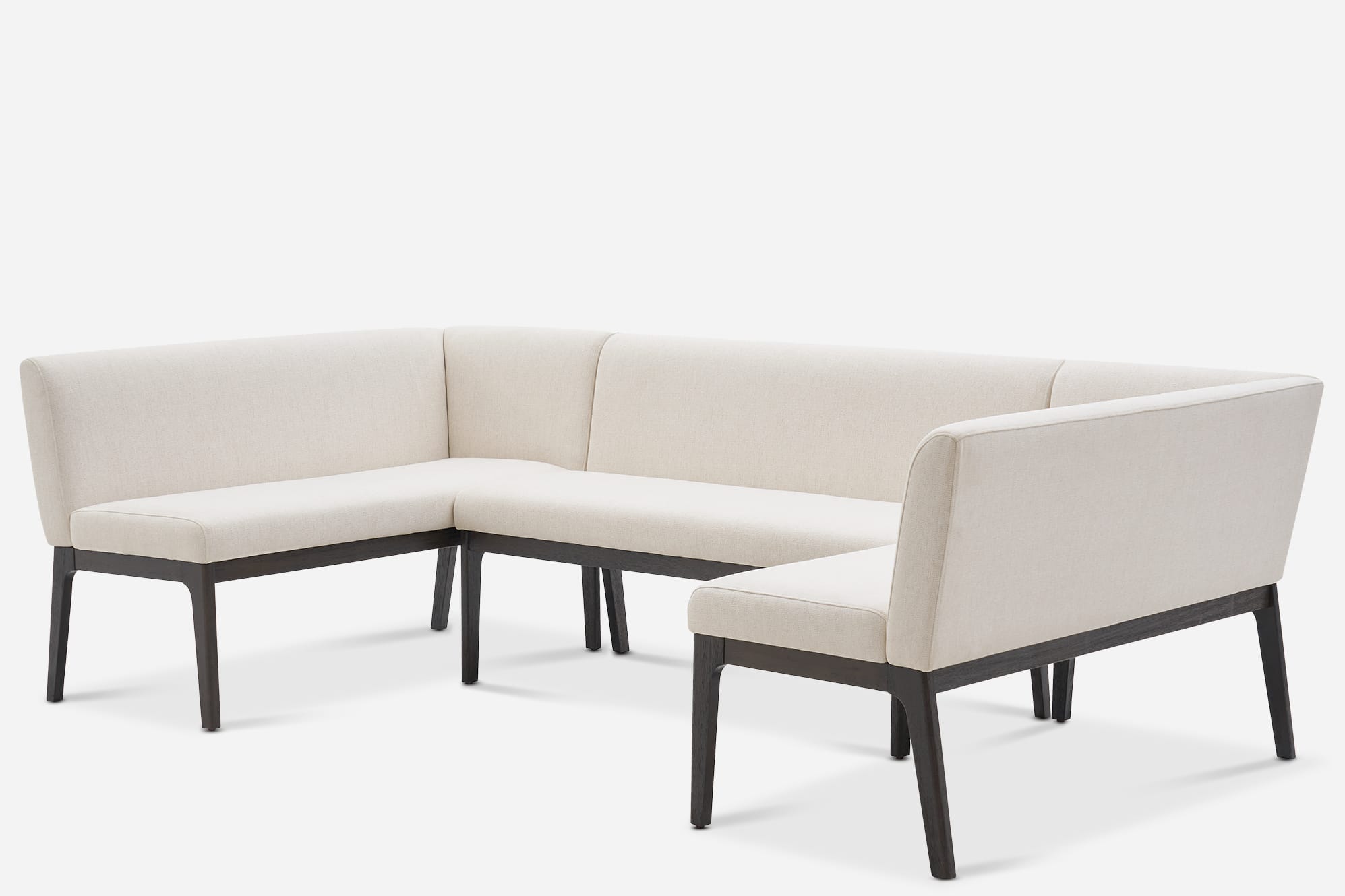 Elliot Performance Fabric U-Shape Banquette 7