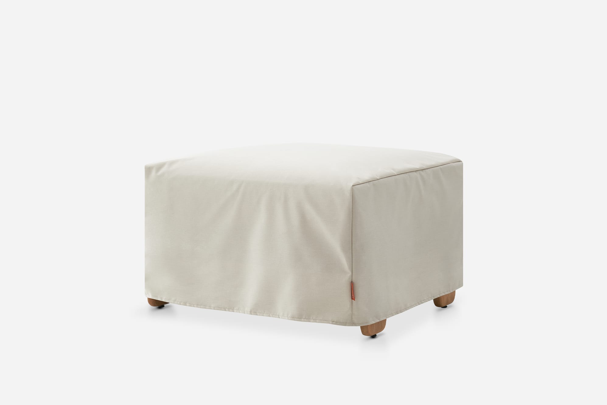 Eden Outdoor Ottoman Cover 0