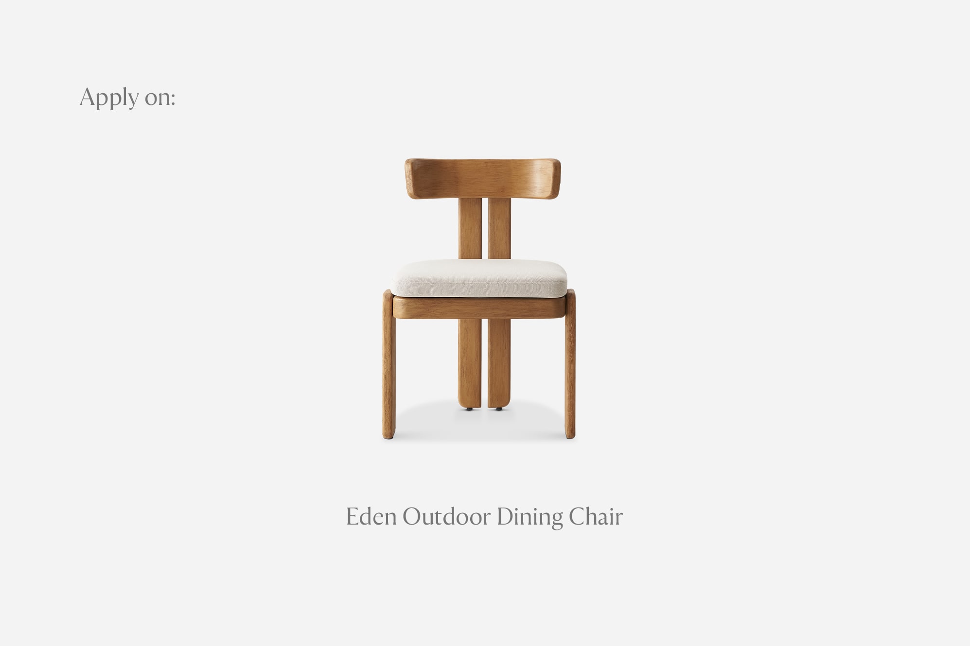 Eden Outdoor Dining Chair Cover, Set of 2 4