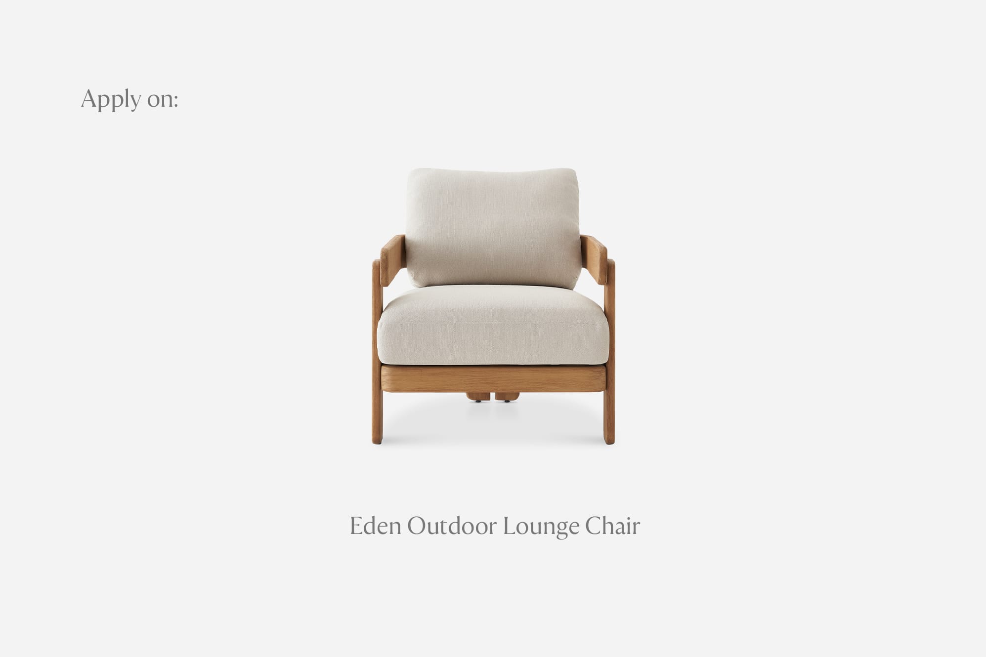 Eden Outdoor Lounge Chair Cover 4