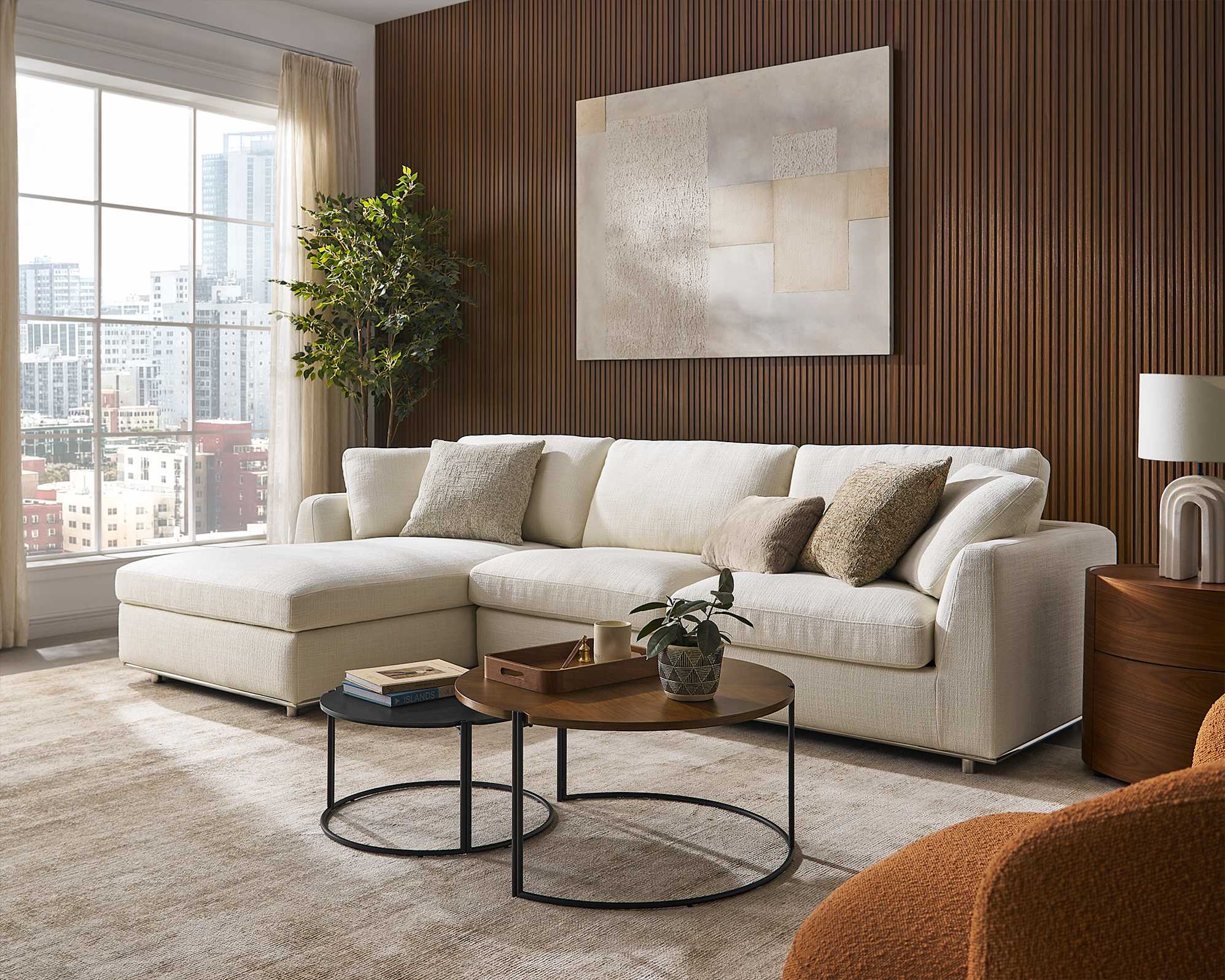 Hamilton Chaise Sectional Sofa Bed 4