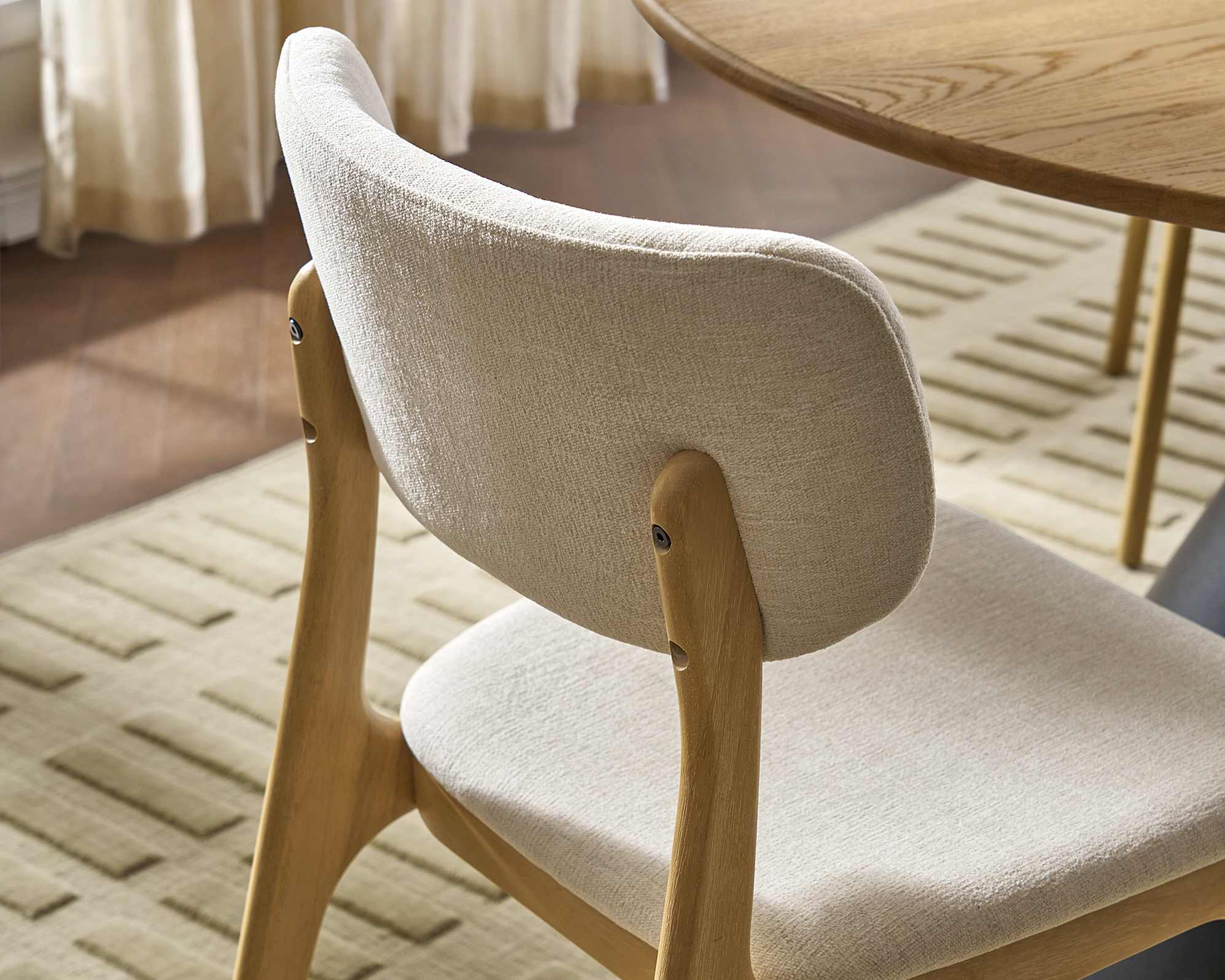 Brighton Performance Fabric Dining Chair 3