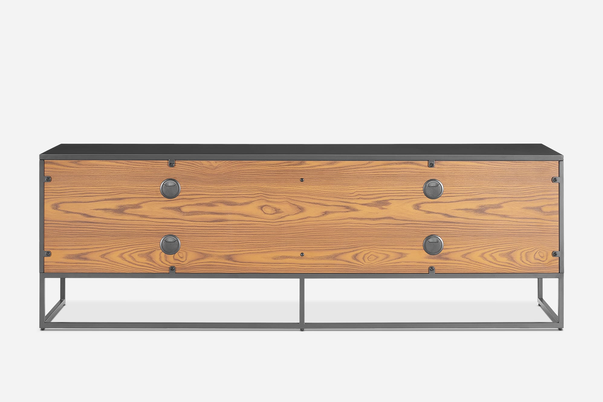 Panes Glass TV Console 9