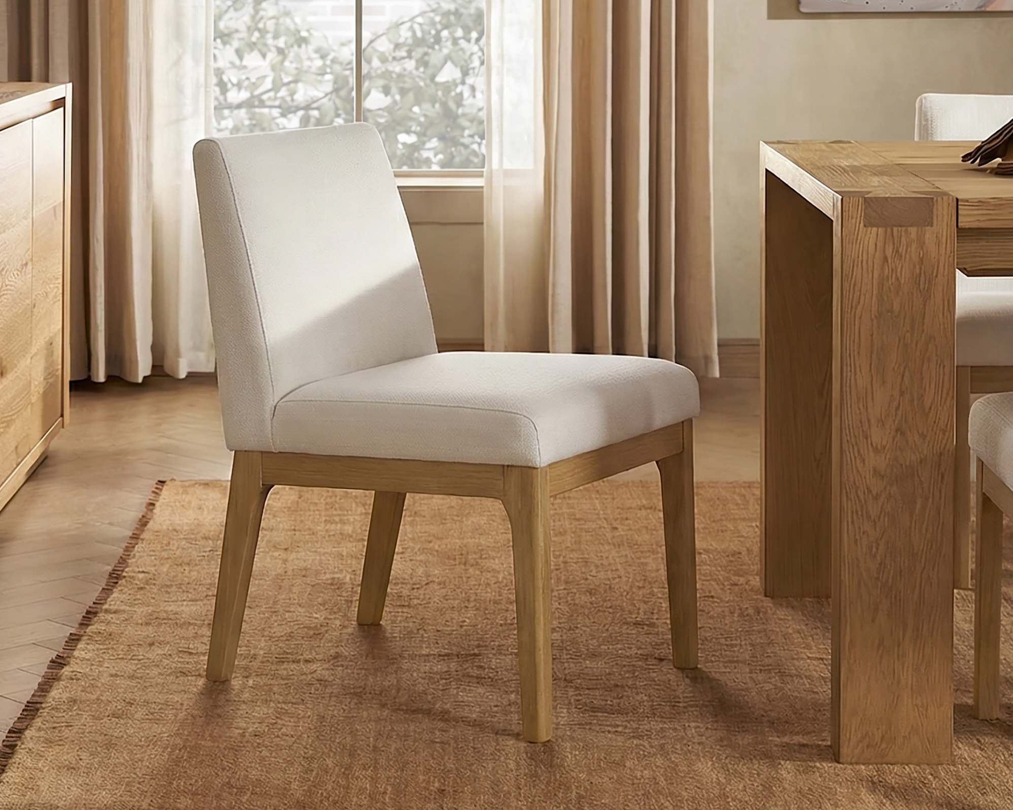 Elliot Performance Fabric Dining Chair 0