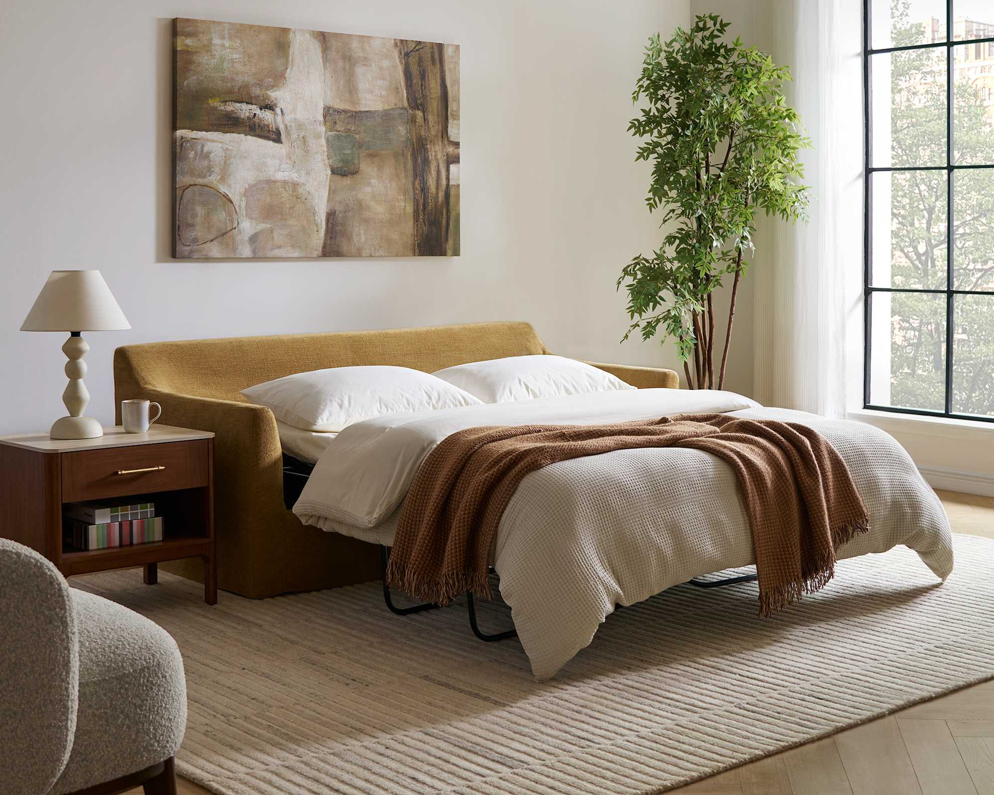 Agnes 3 Seater Sofa Bed 0