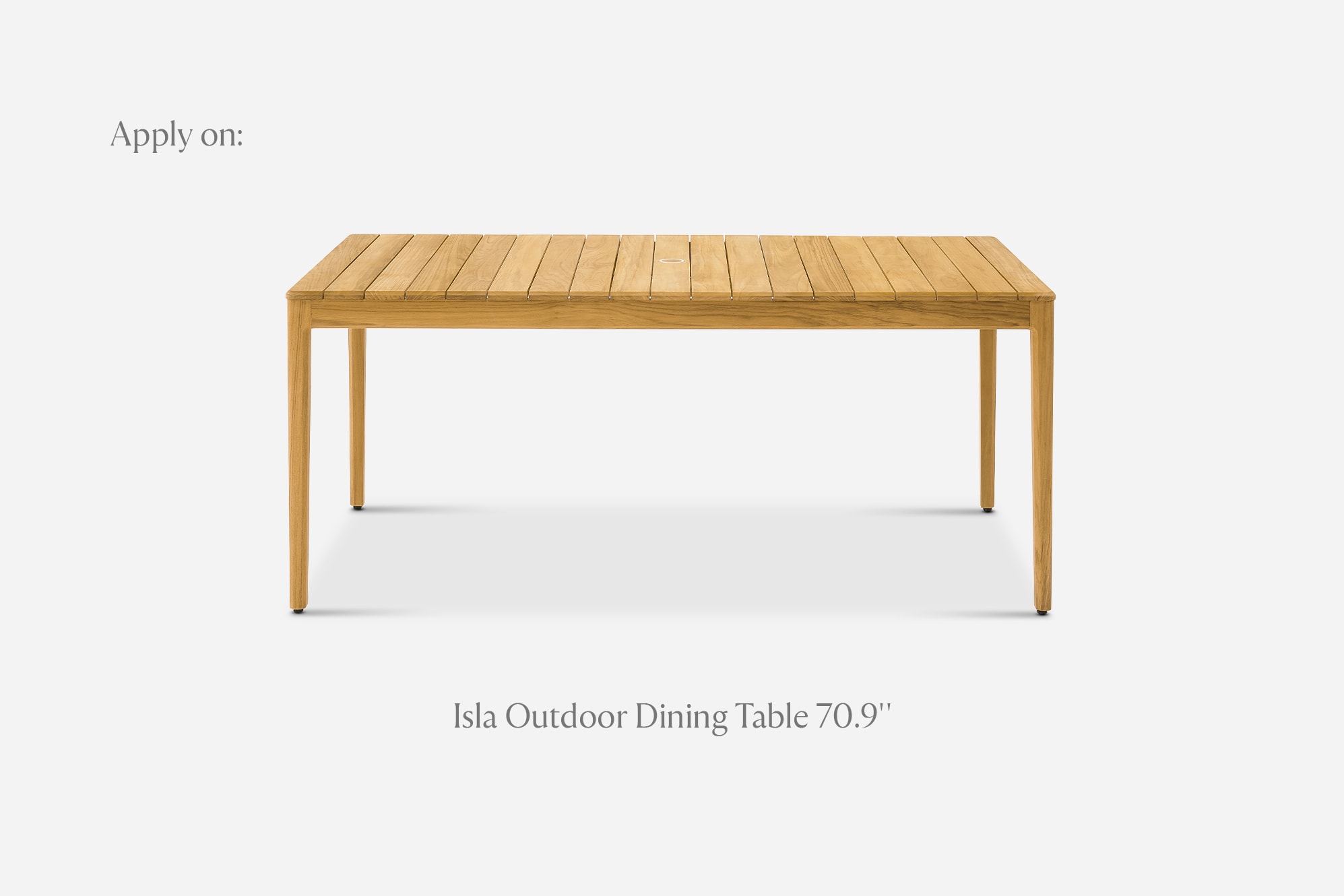 Isla Outdoor Dining Table Cover 4