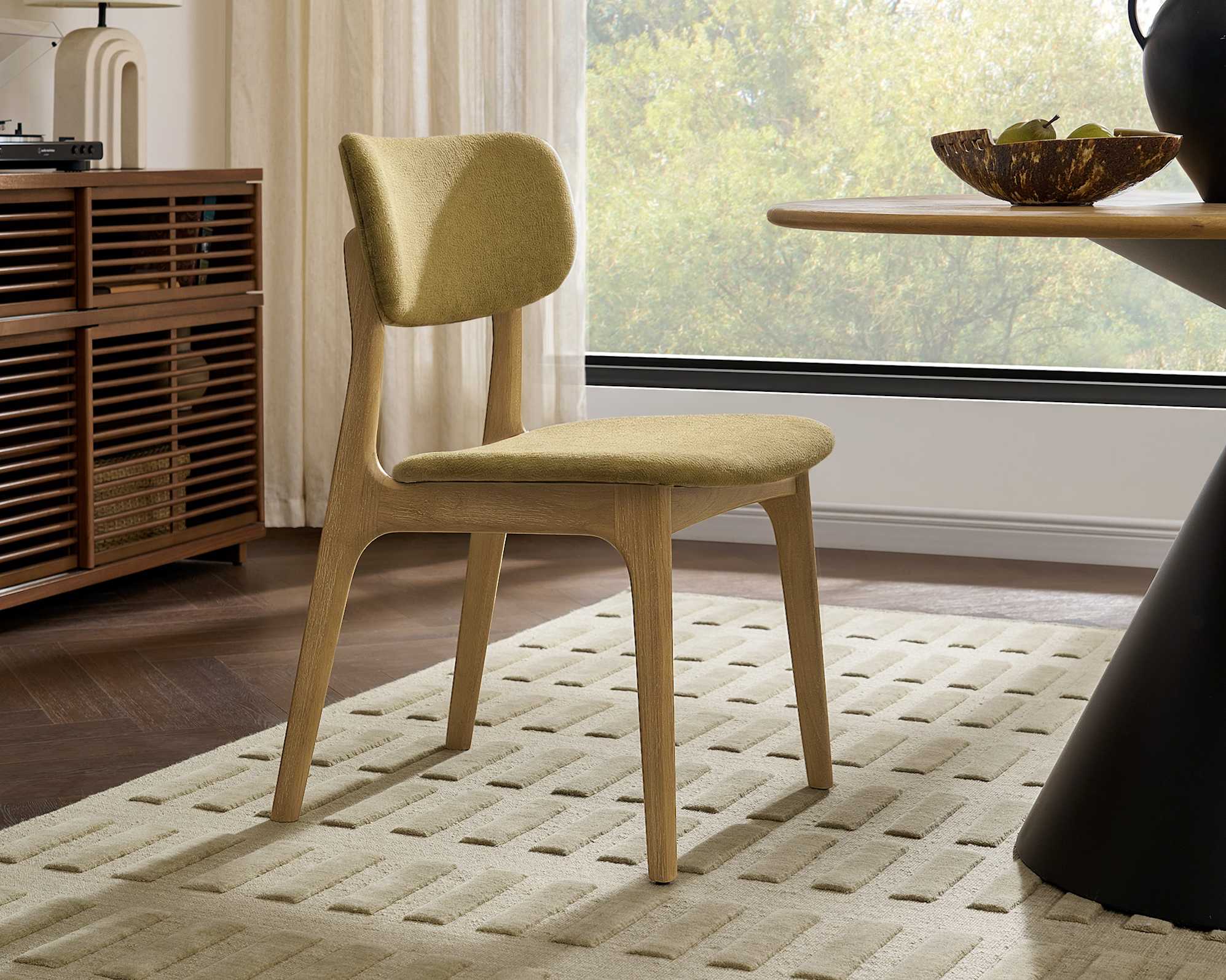 Brighton Performance Fabric Dining Chair 0