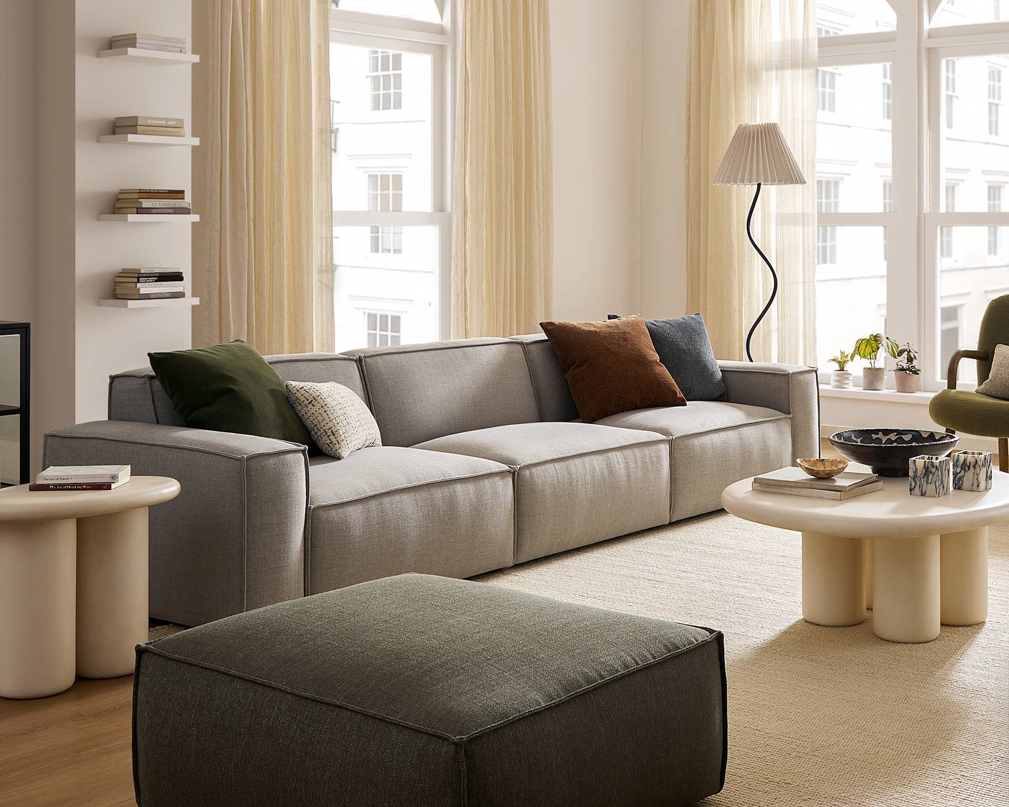 Jonathan Extended 3 Seater Sofa 0