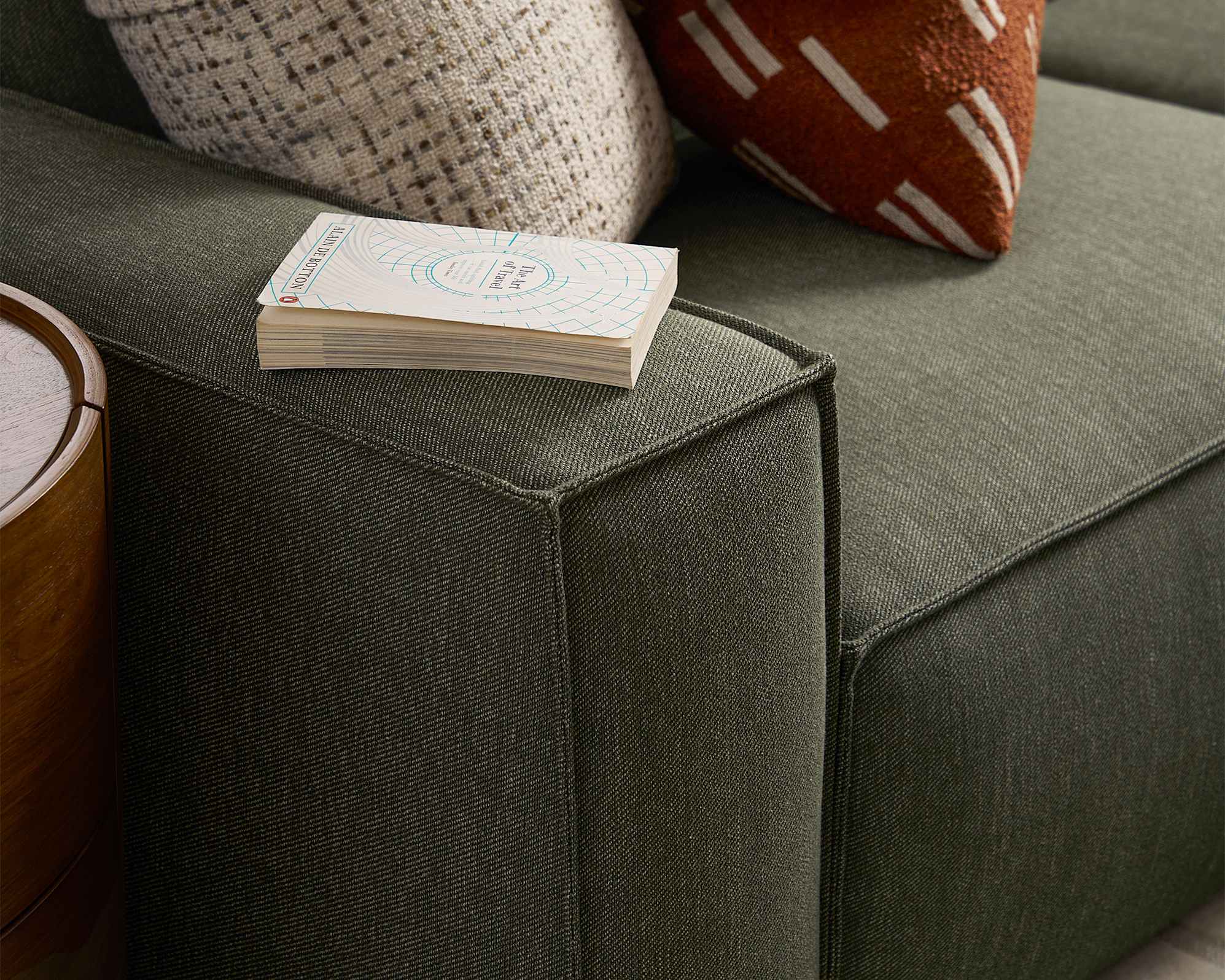 Jonathan Extended Side Chaise Sectional Sofa with Ottoman 6