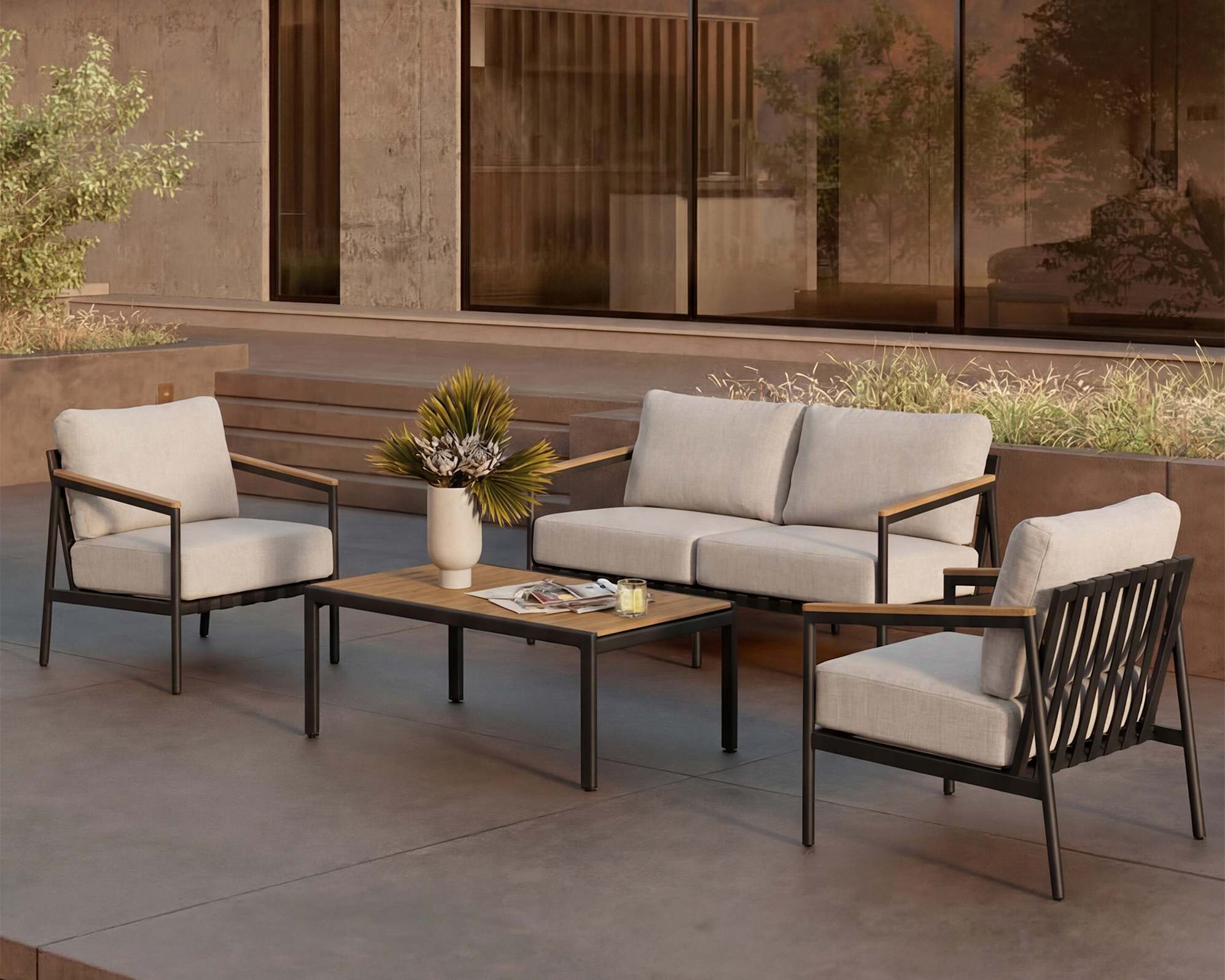 Sorrento Garden 2 Seater Sofa 0