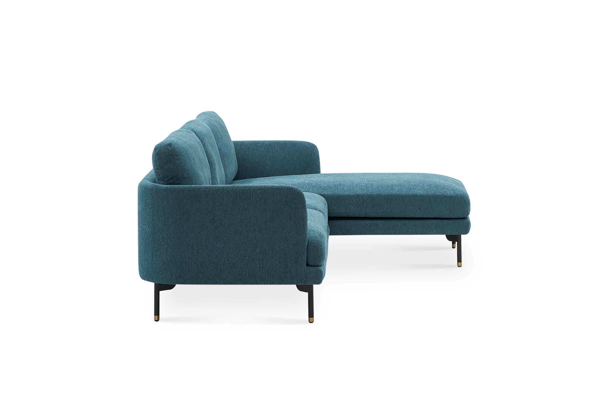 Pebble Chaise Sectional Sofa 11
