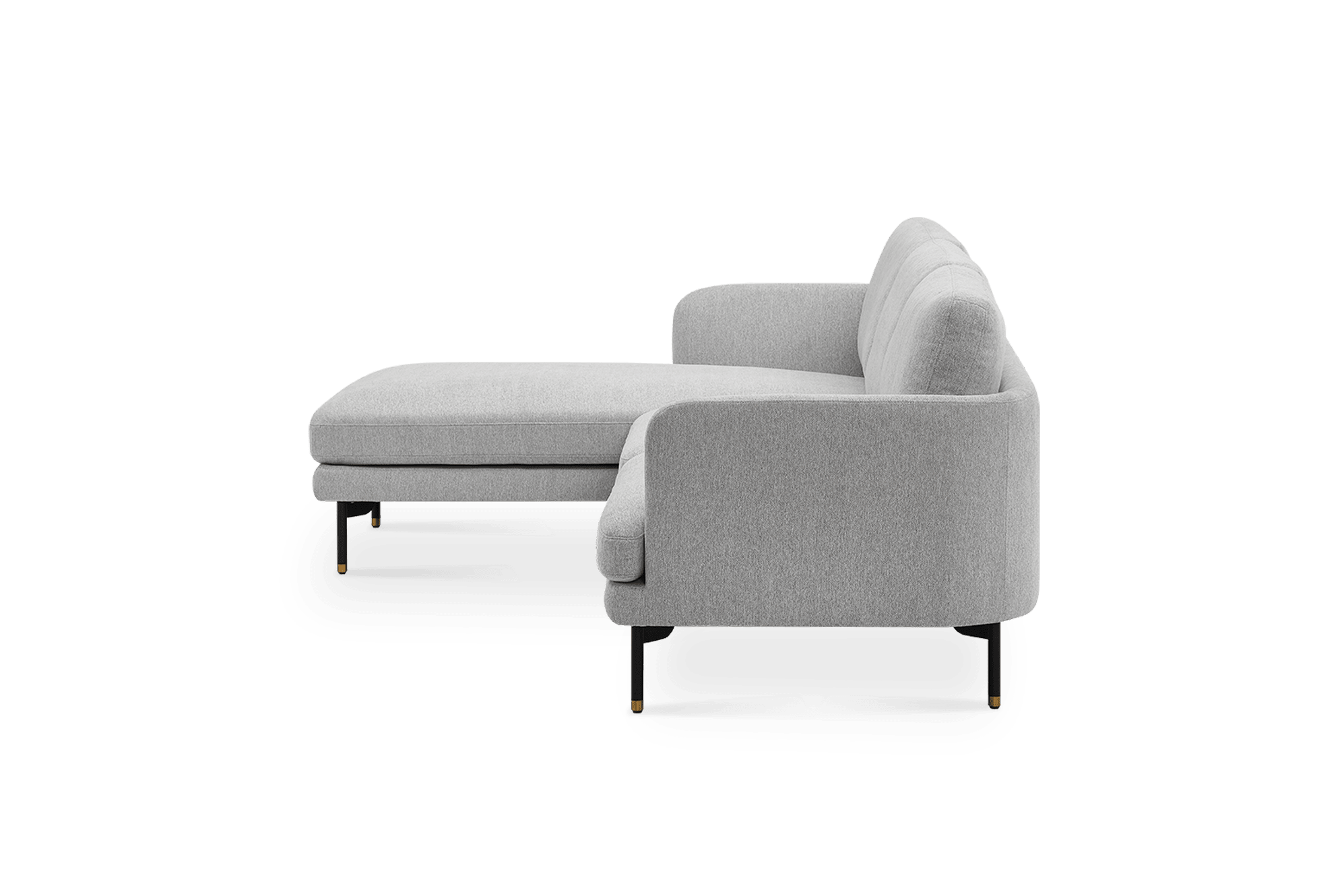 Pebble Chaise Sectional Sofa 12