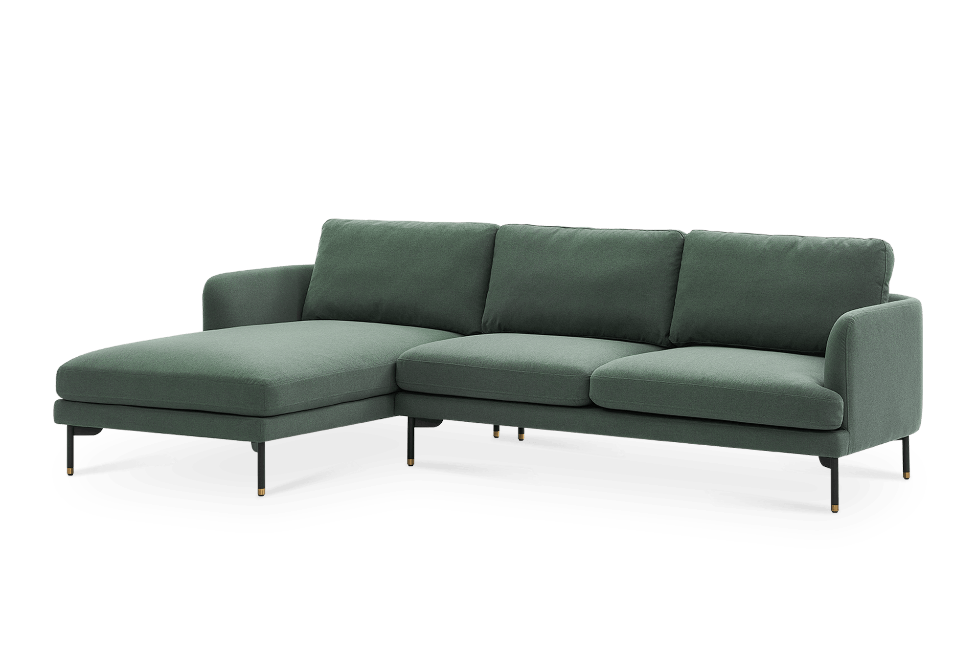 Pebble Chaise Sectional Sofa 11