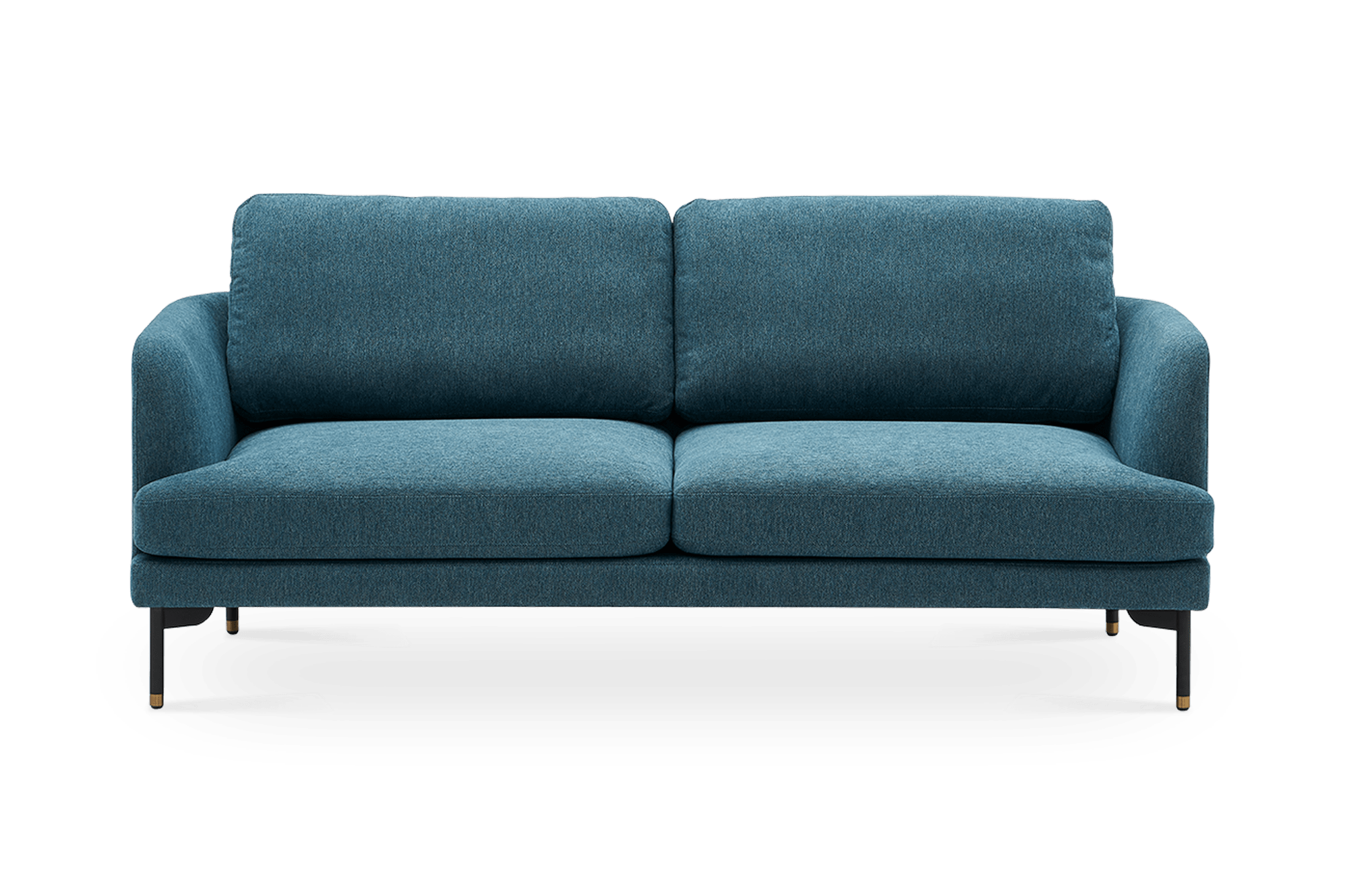 Pebble 2 Seater Sofa, Ocean Blue