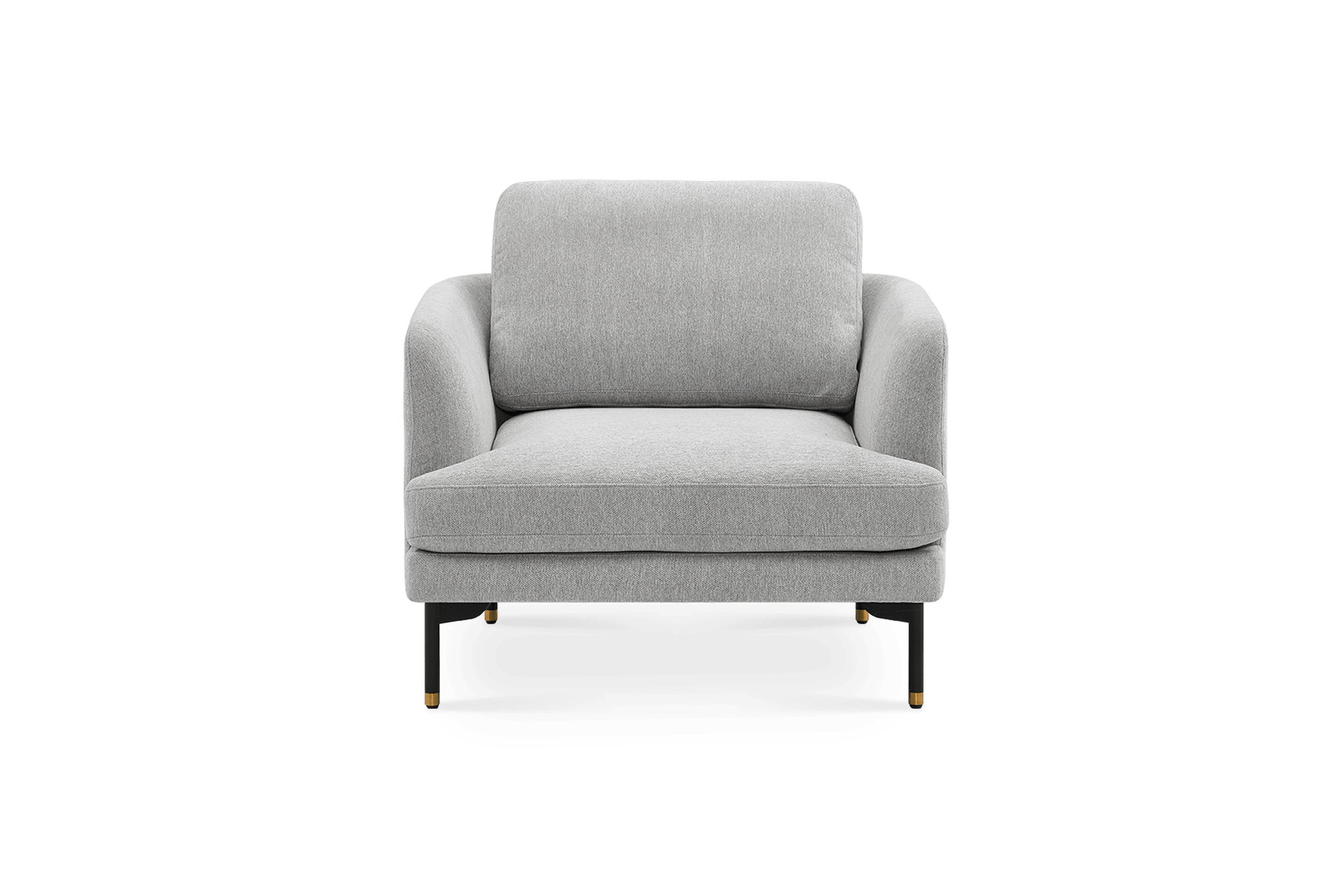 Pebble Armchair, Ivory White