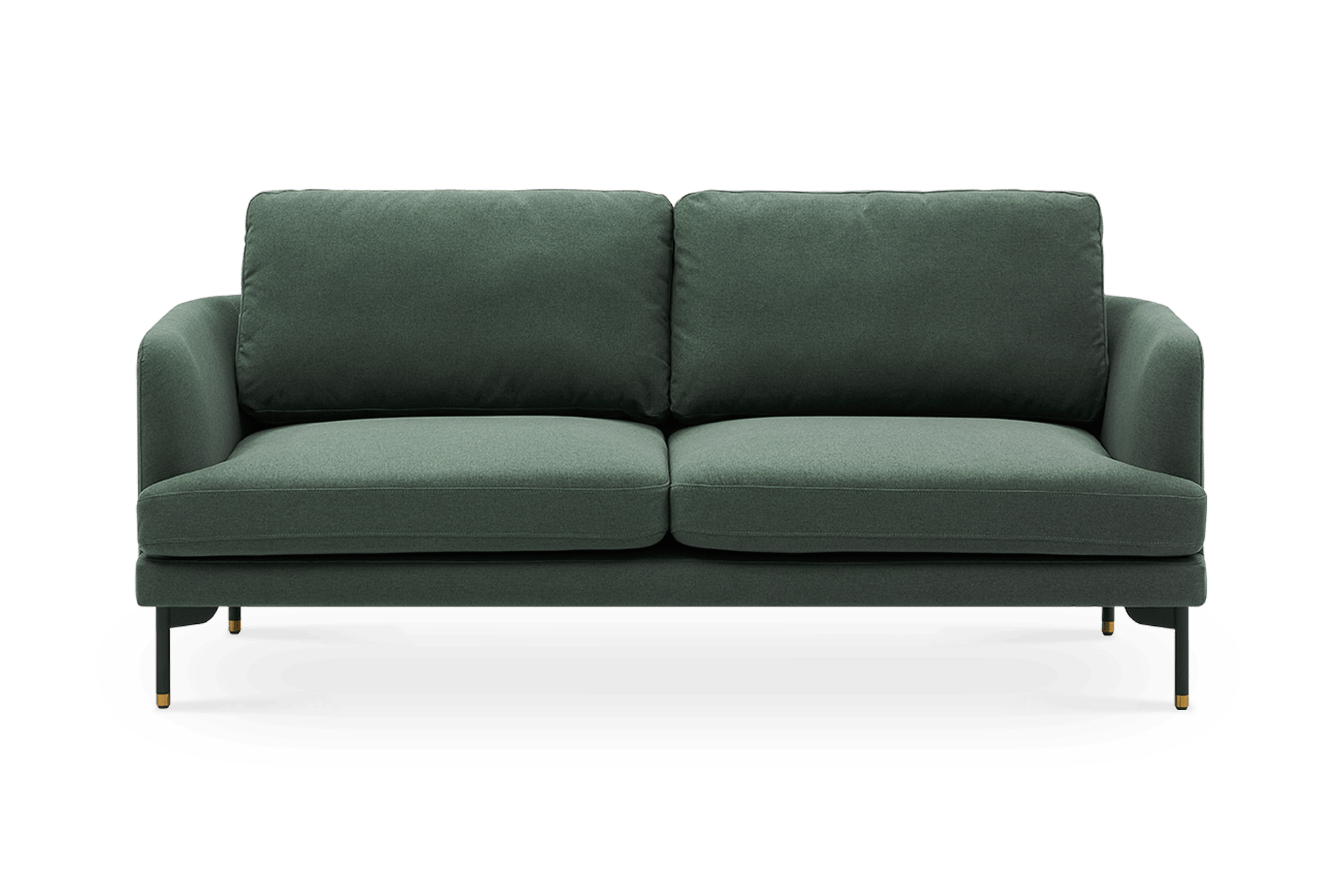 Pebble Loveseat, Forest Green