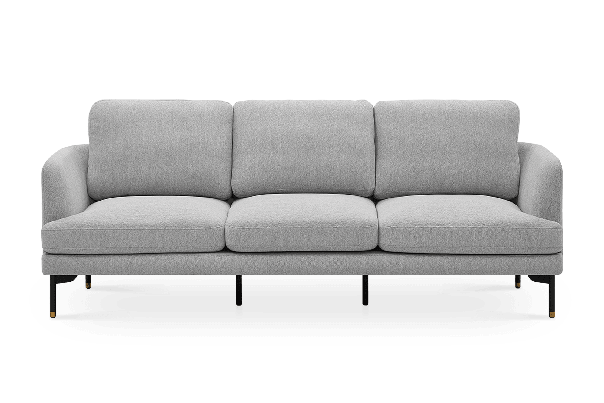 Pebble 3 Seater Sofa, Ivory White