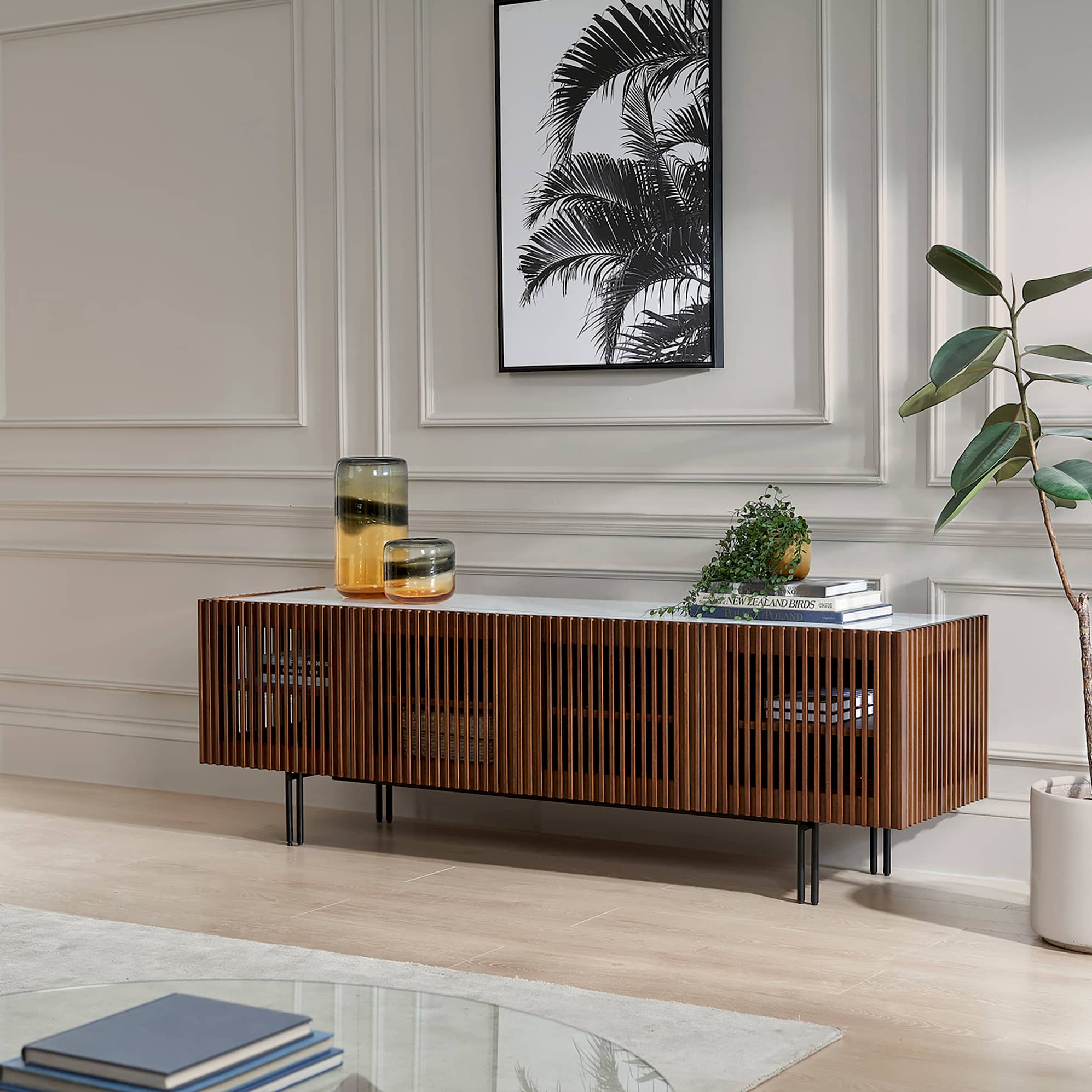 August TV Console, 180cm lifestyle