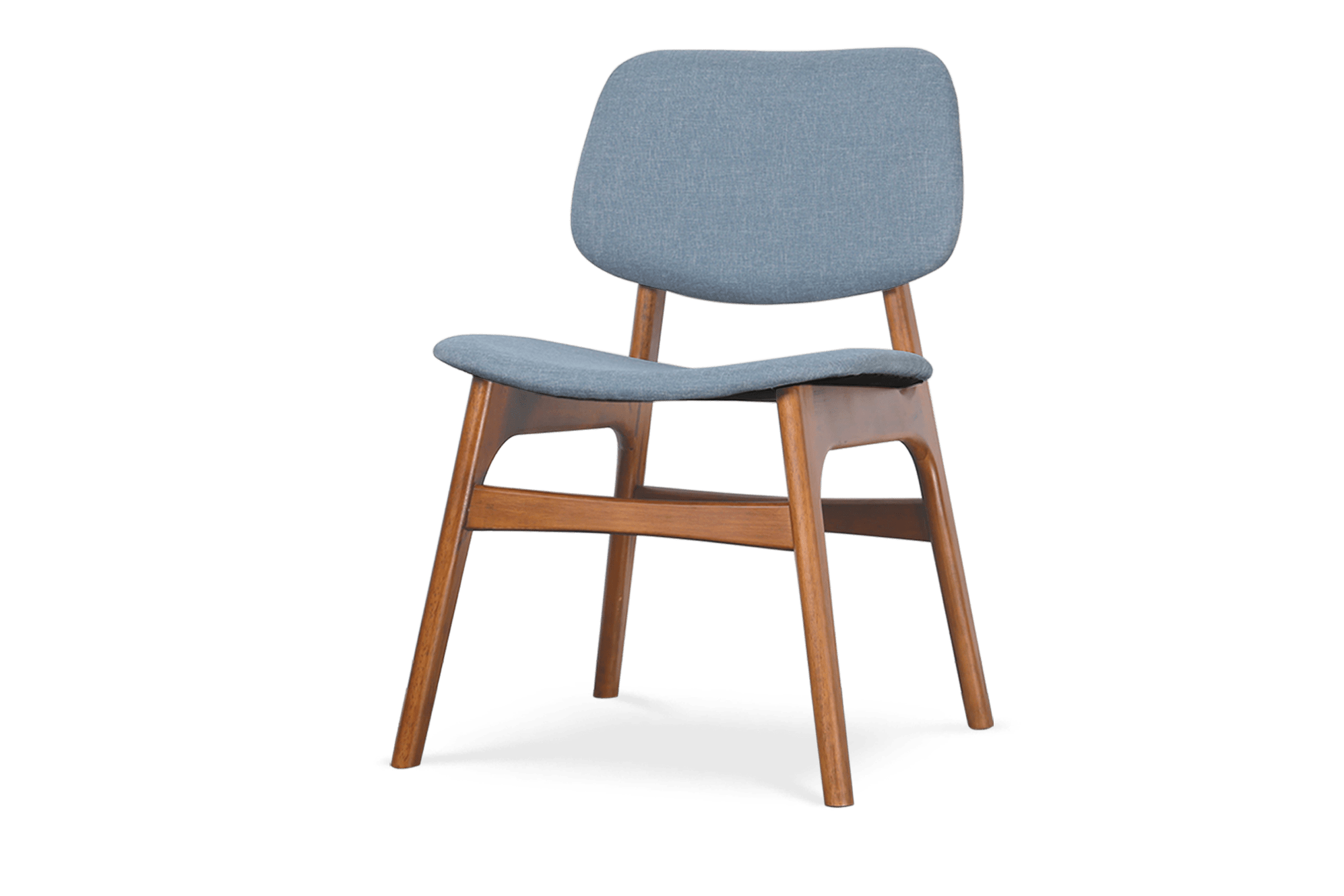 Joshua Chair, Flint Grey (Walnut Leg)