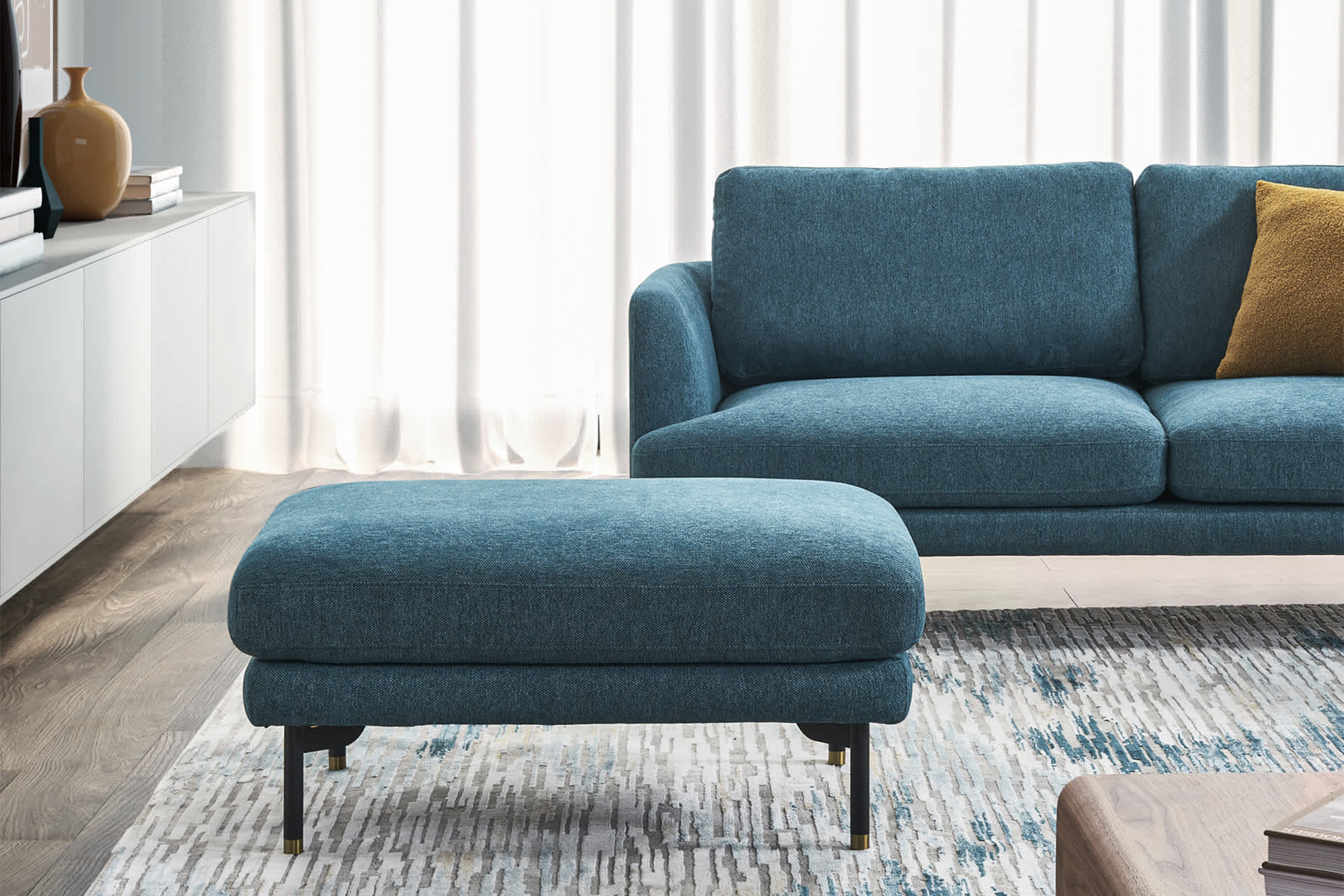 Pebble Ottoman 3