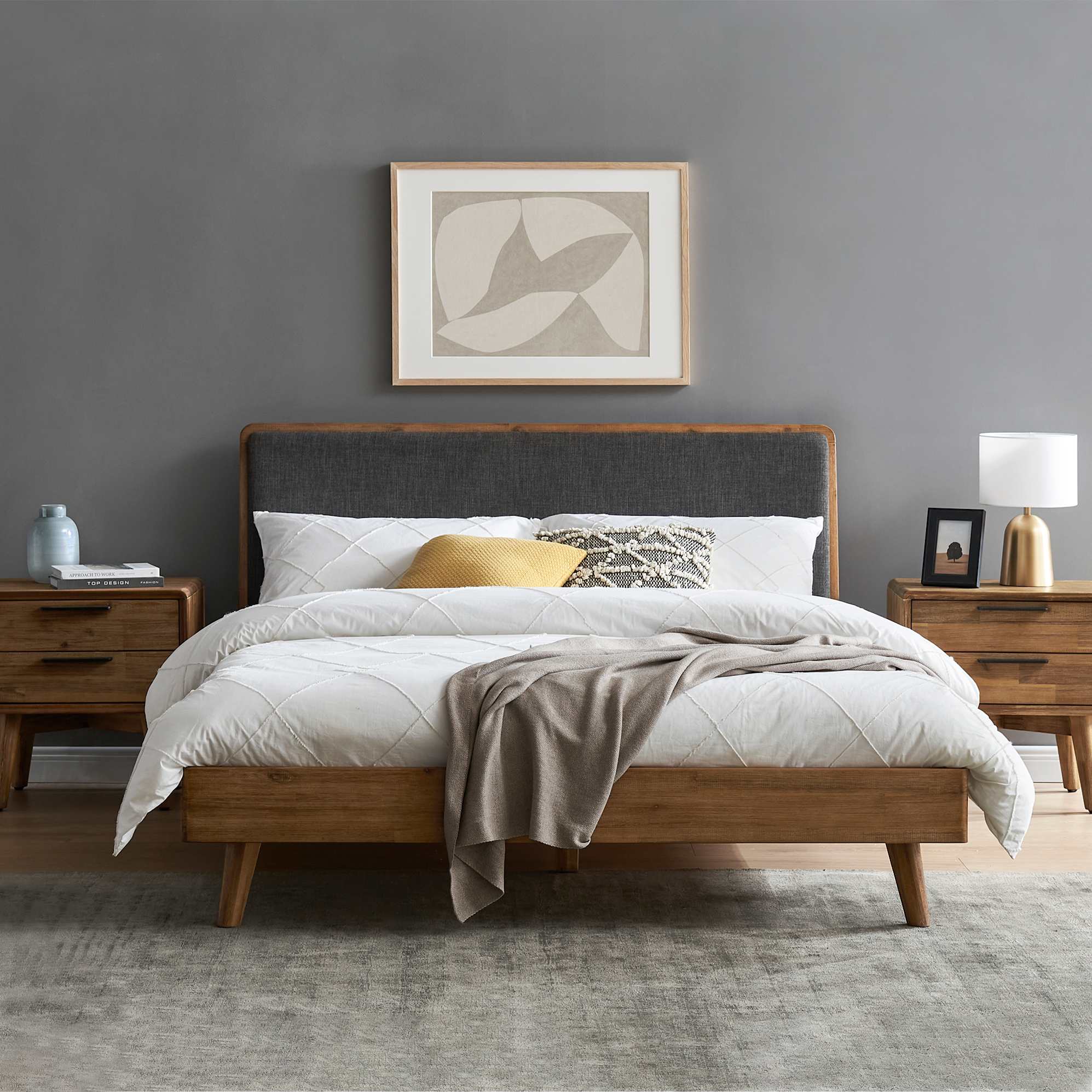 Seb Bed with 2 Nightstands image 0