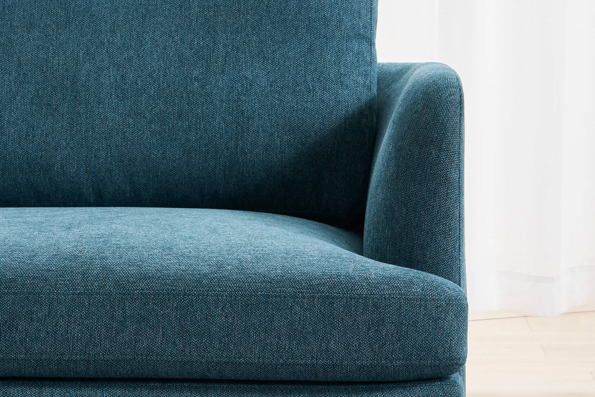 Pebble Armchair with Ottoman 4