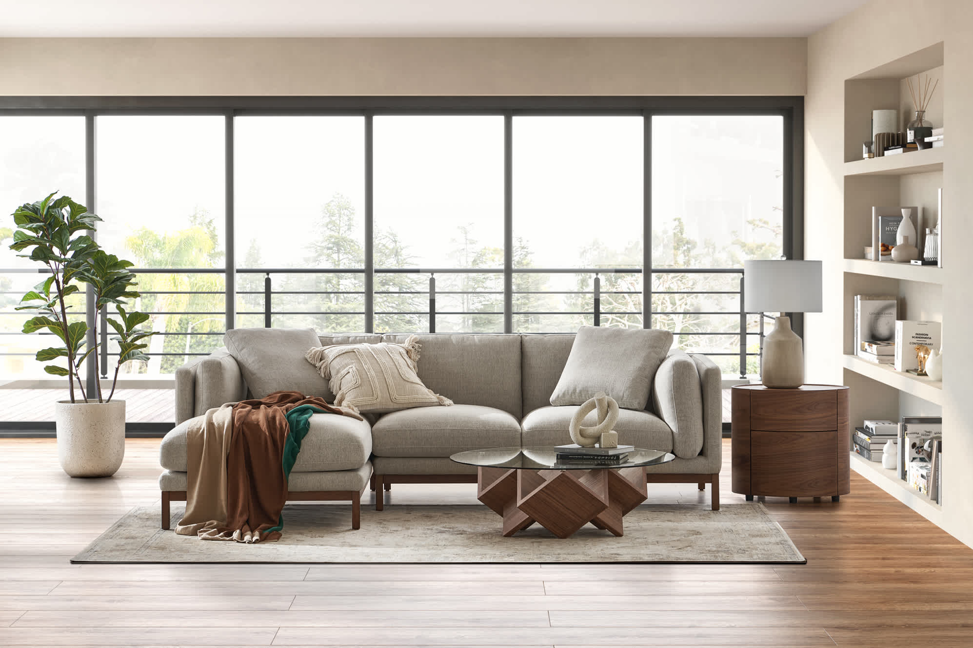 Owen Chaise Sectional Sofa 3