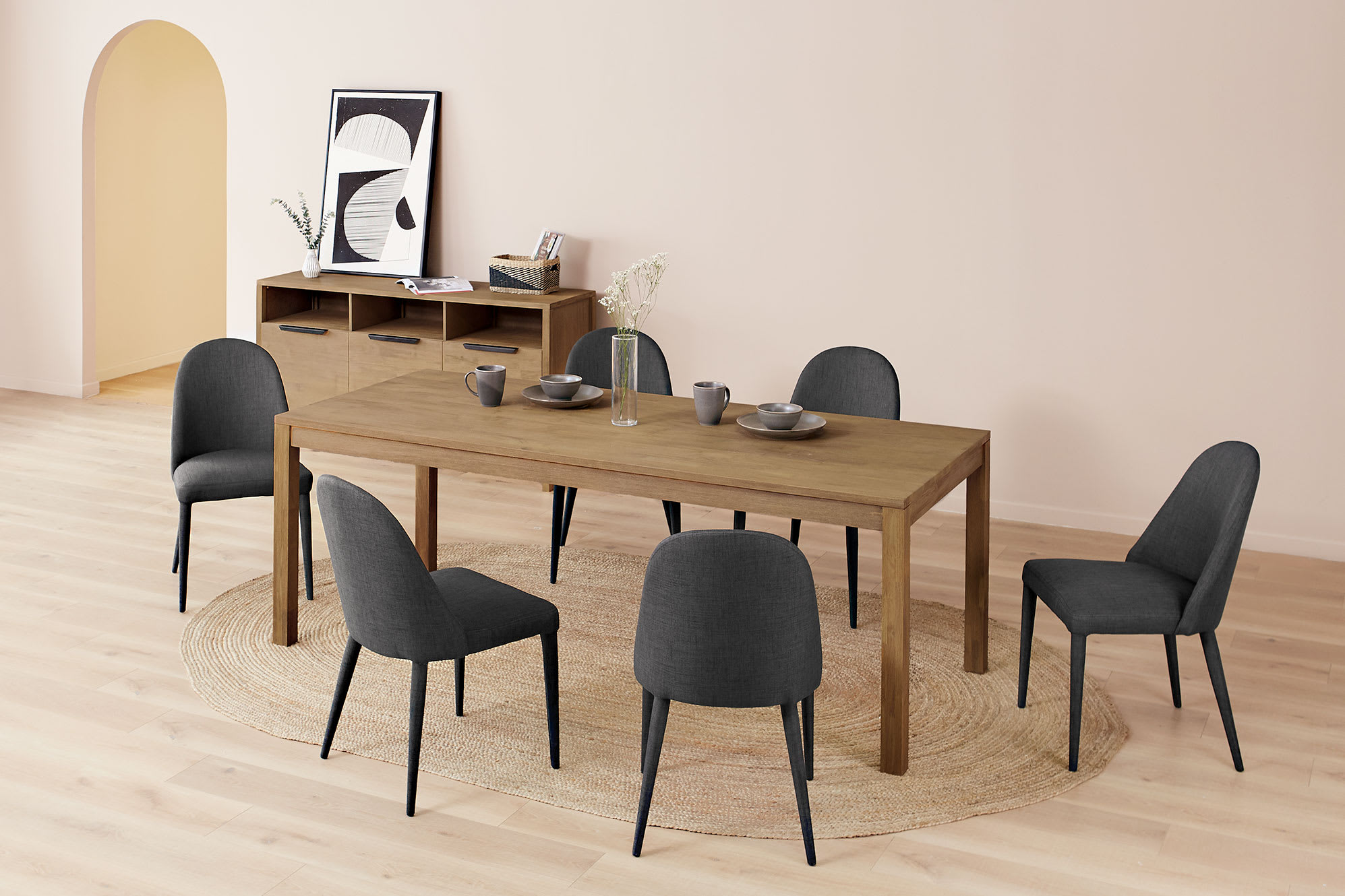 Logan Dining Table 6