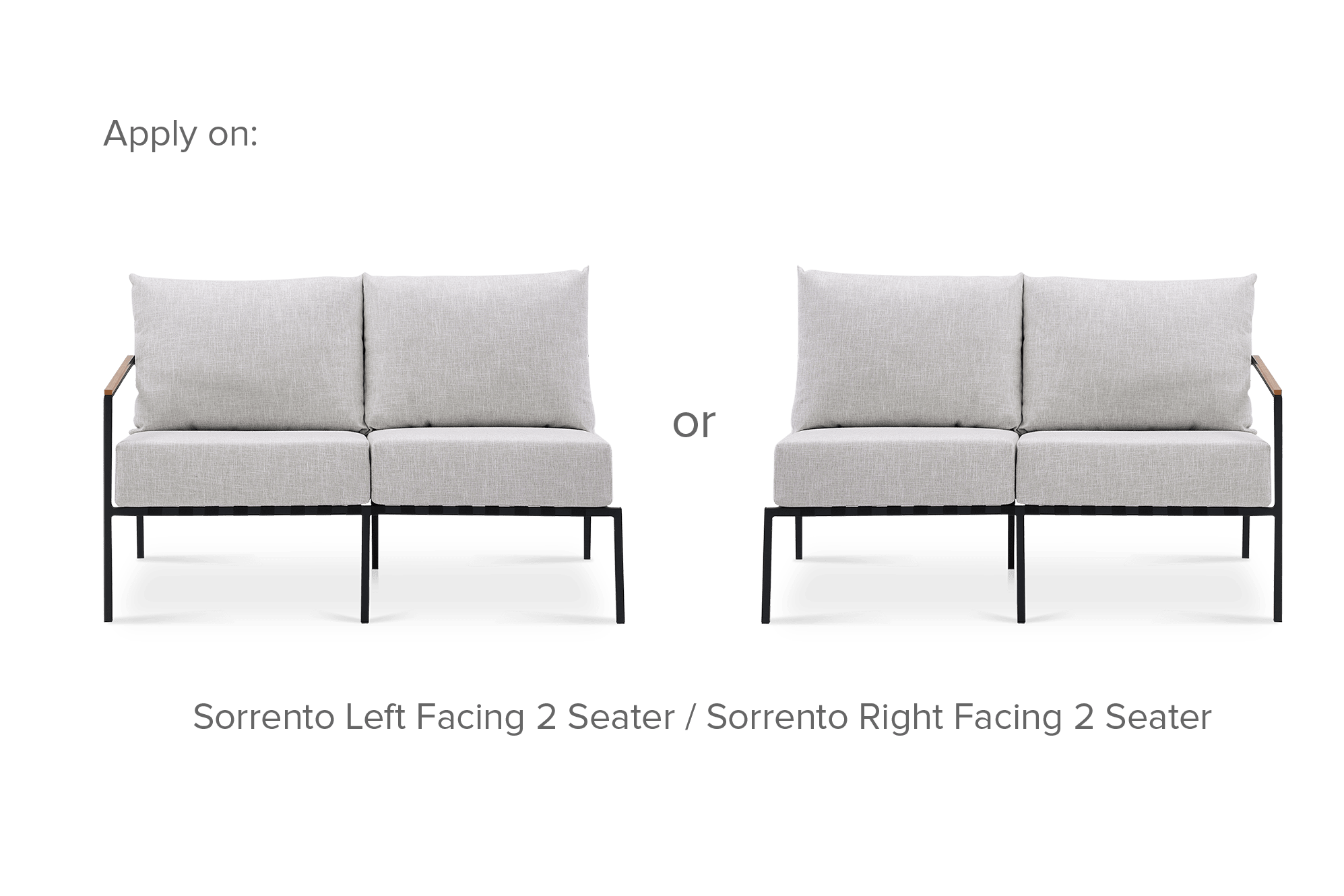 Sorrento Outdoor 2 Seater Sofa Cover 4