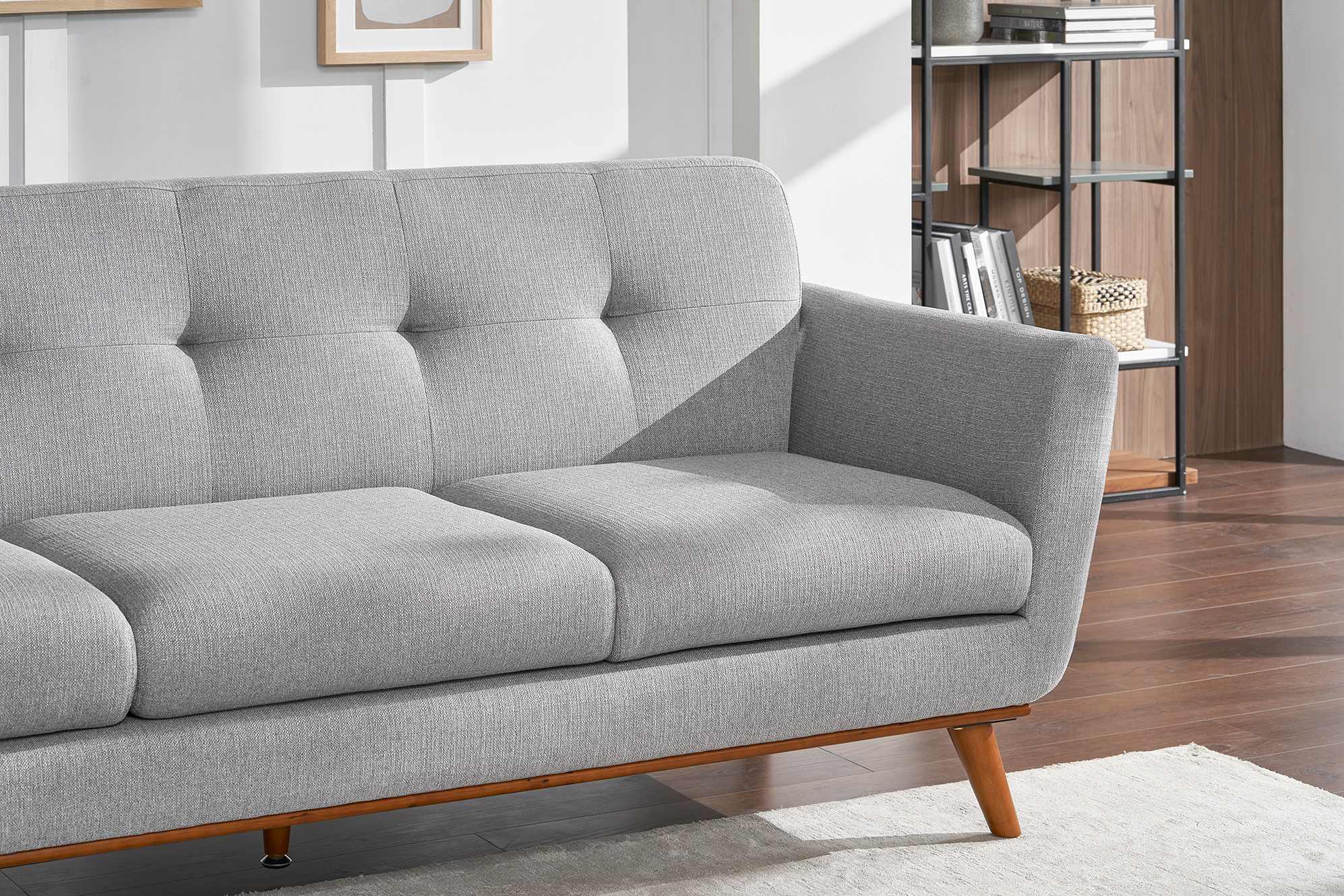 Hans Sofa with Ottoman 3