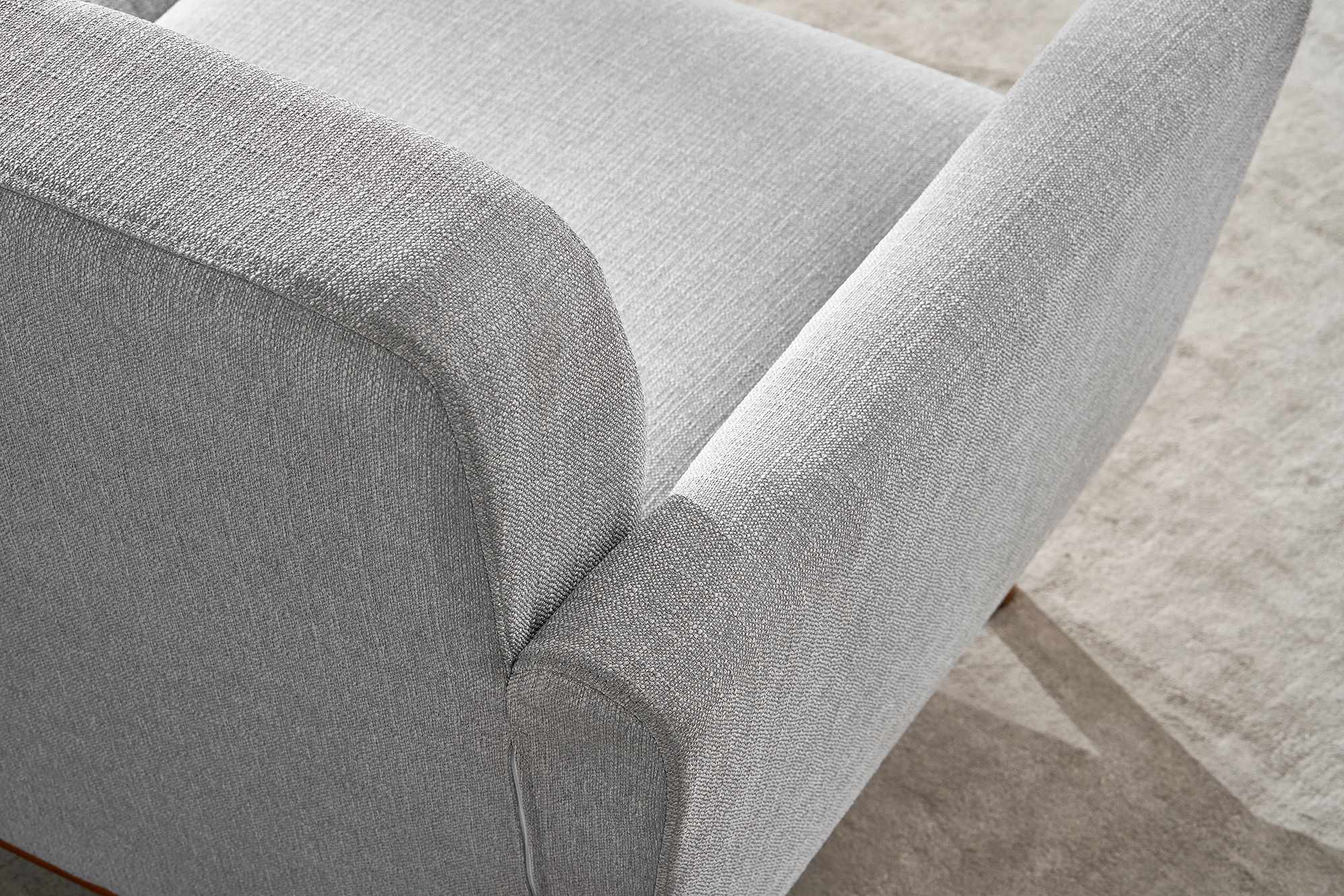 Hans Sofa with Ottoman 4