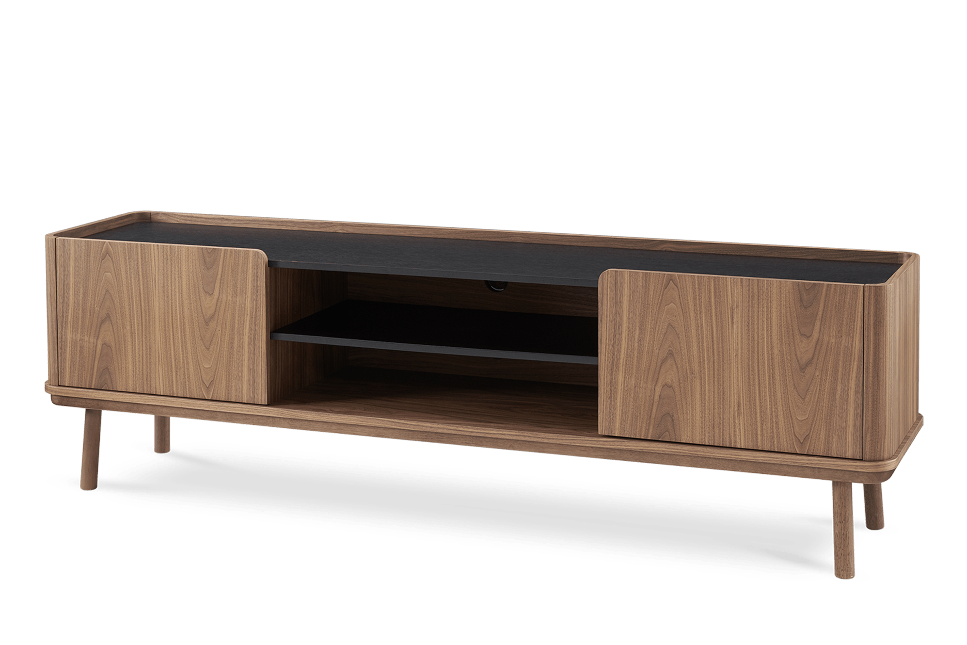 Strato TV Unit Walnut, 150cm 10