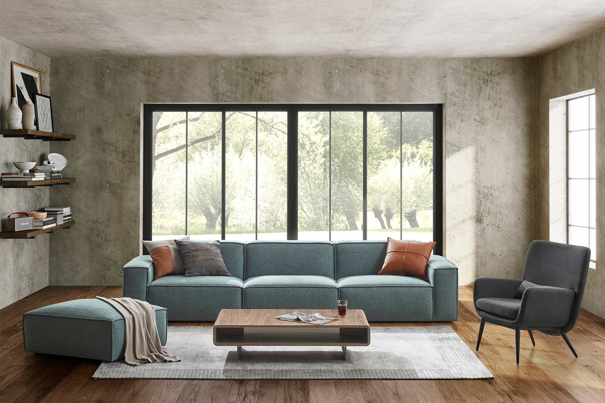 Jonathan Extended Sofa 3