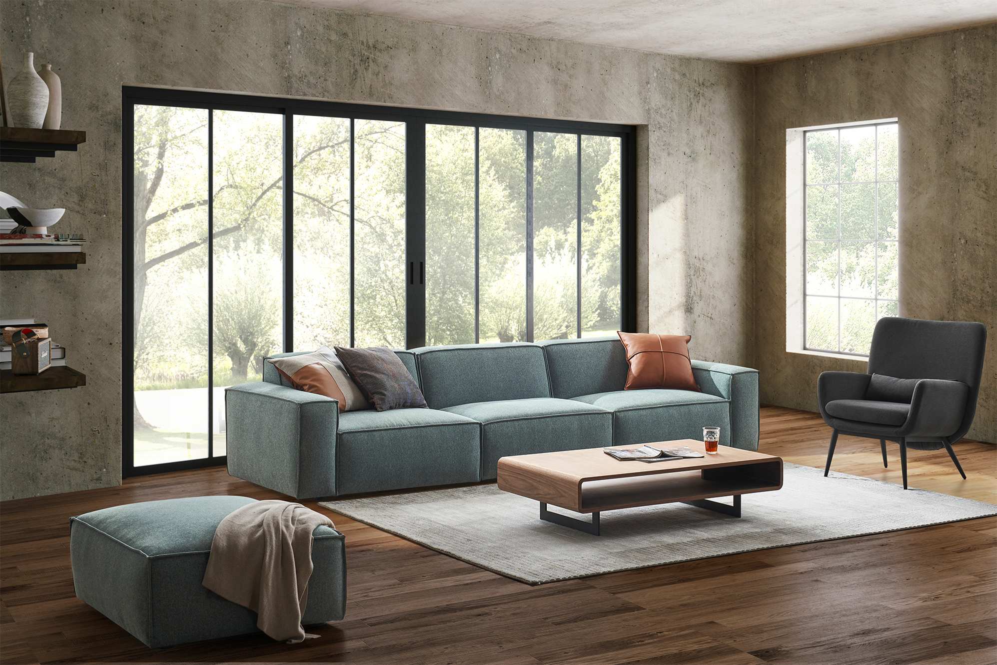 Jonathan Extended Sofa 4