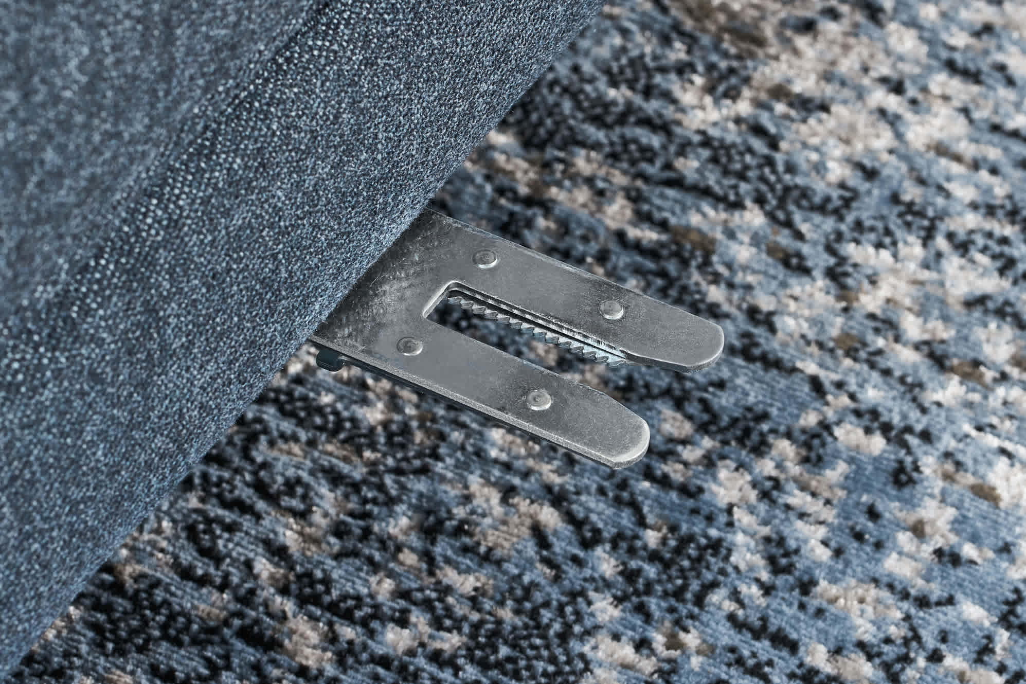 Adams Chaise Sectional Sofa with Ottoman 9