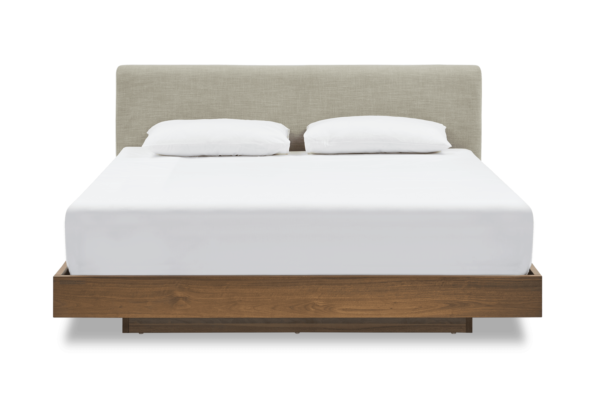 Joseph King Size Bed, Ivory Beige