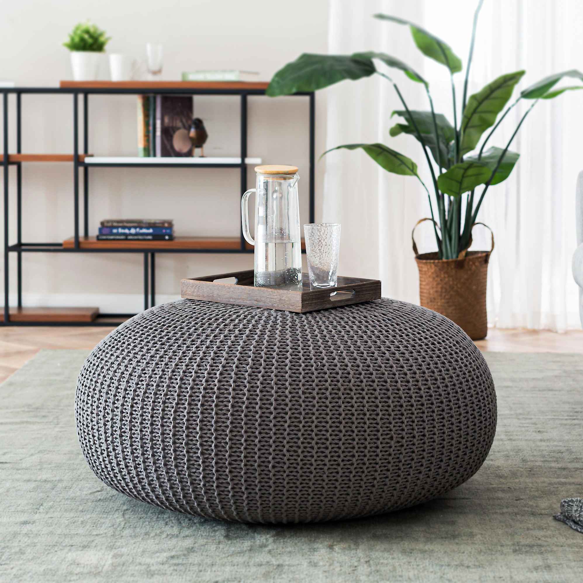 Laura Large Pouf 0