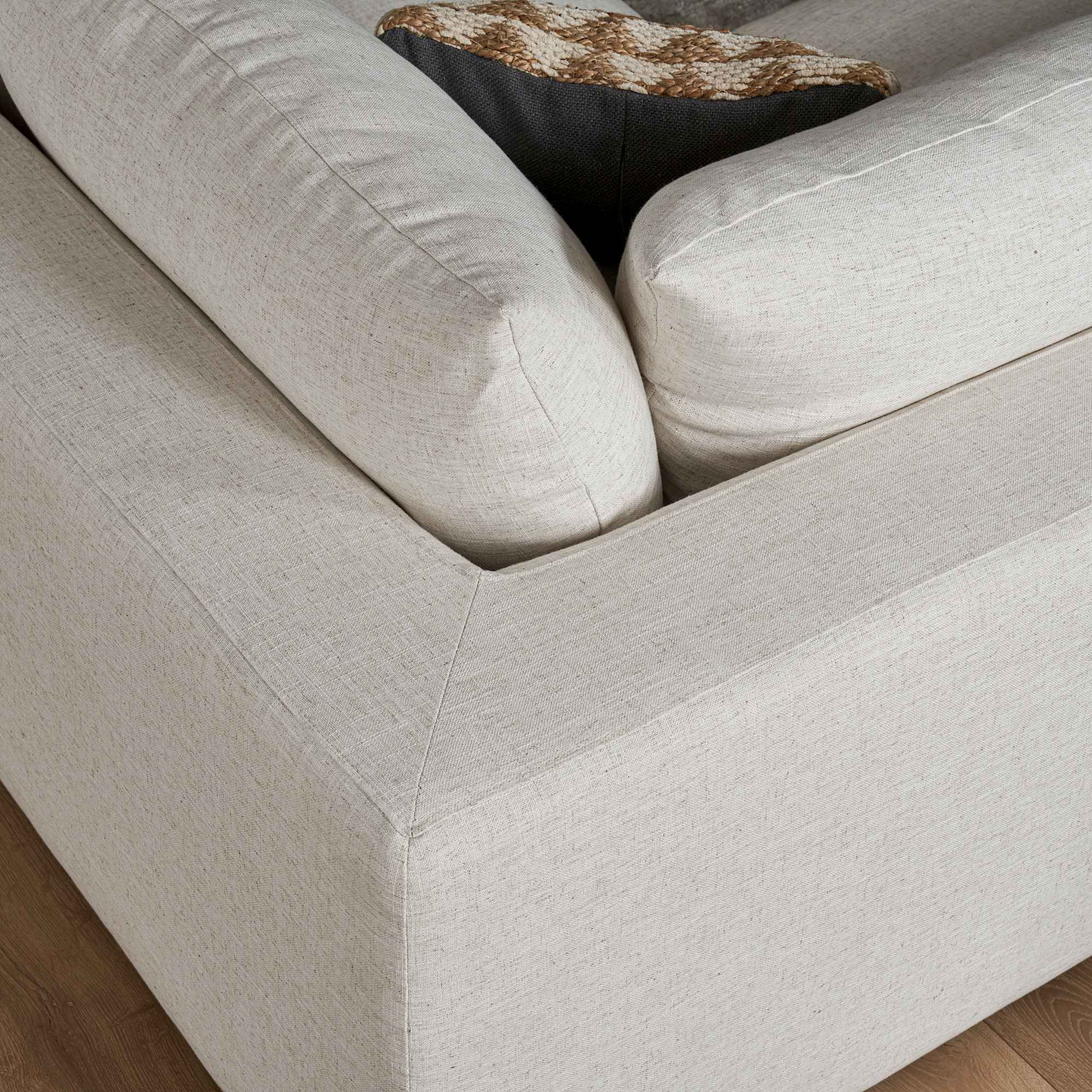 Dawson Extended Sofa with Ottoman 10