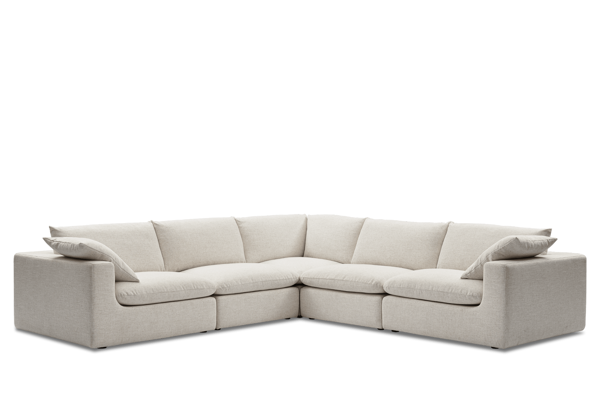 Dawson L-Shape Sectional Sofa, Beach Linen