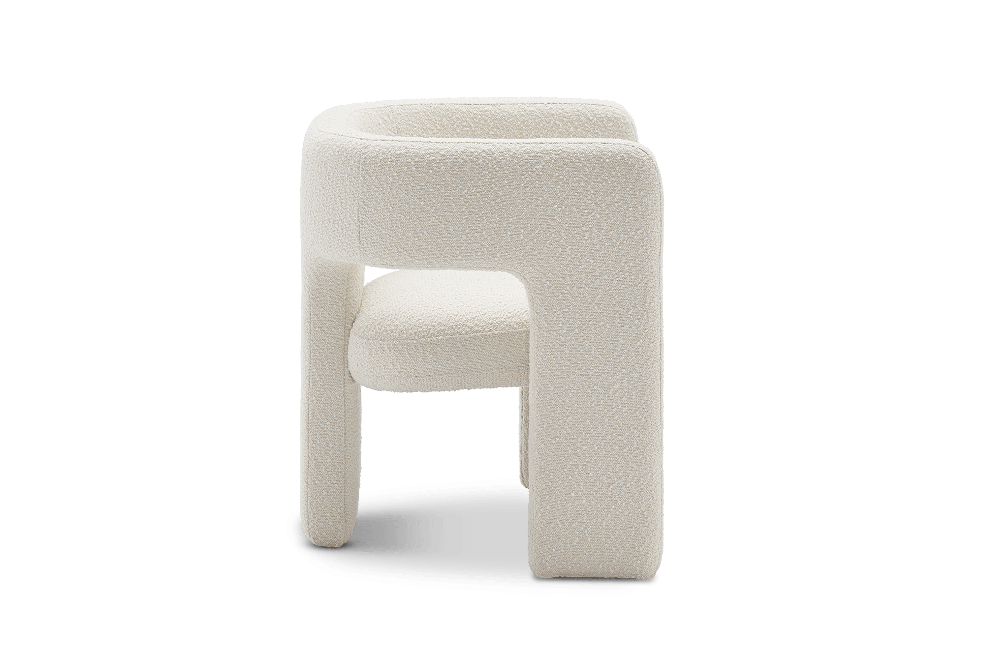 Paloma Bouclé Armchair, Snow 8